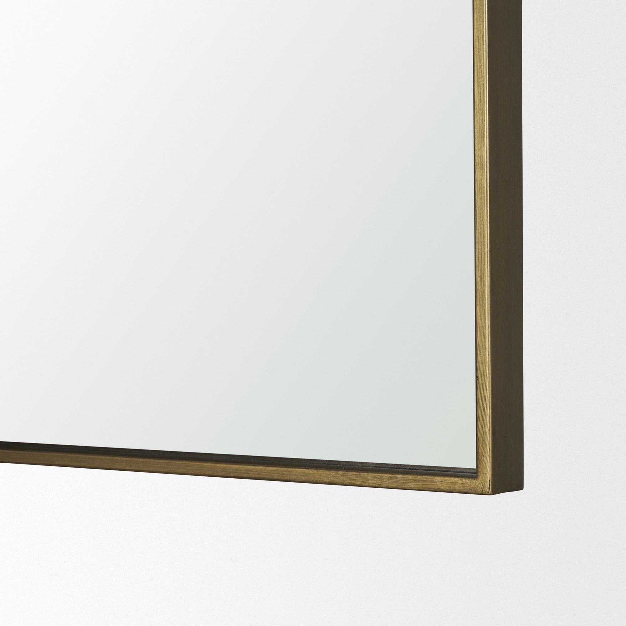 Mercana Timon Square Arched Mirror - Gold