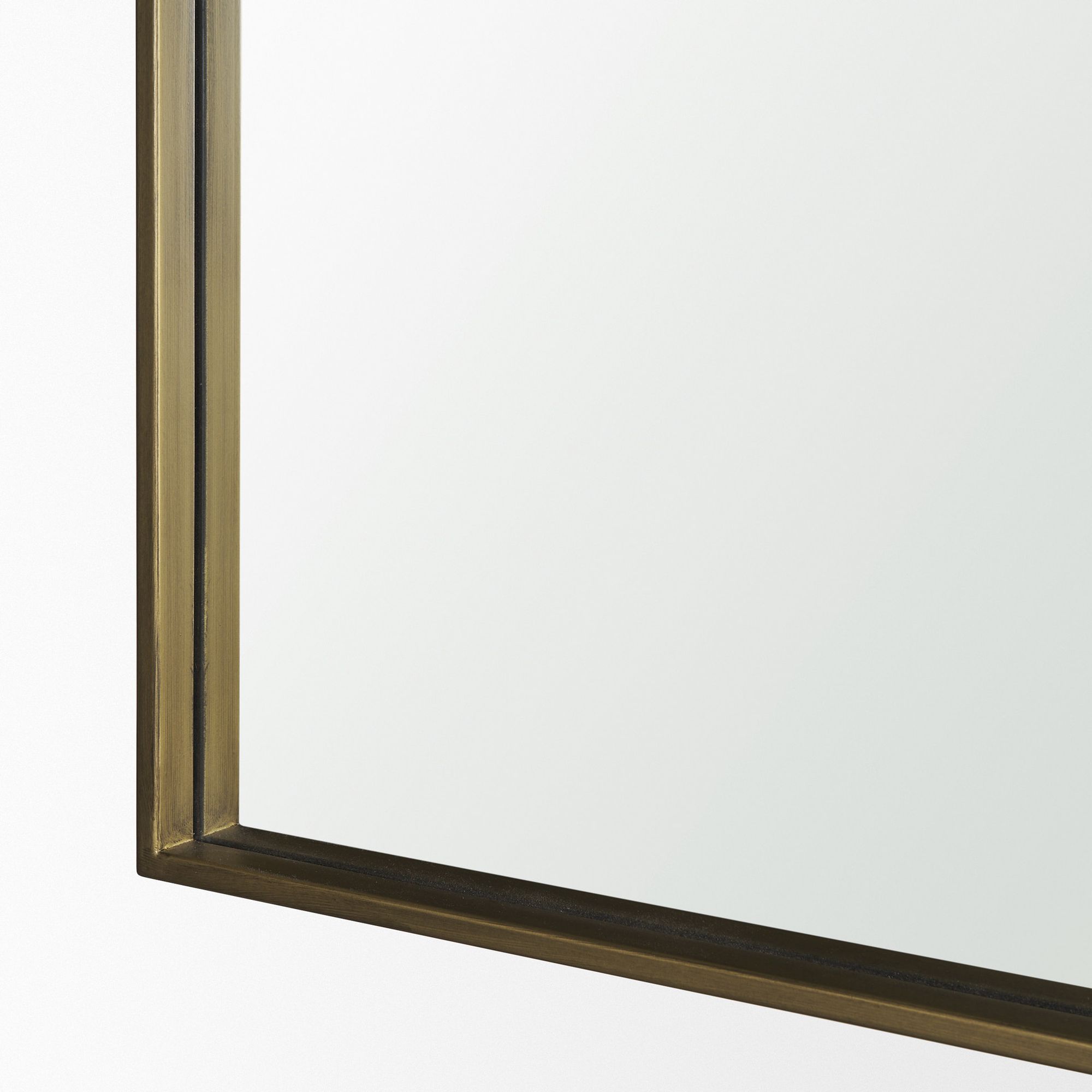 Mercana Timon Square Arched Mirror - Gold