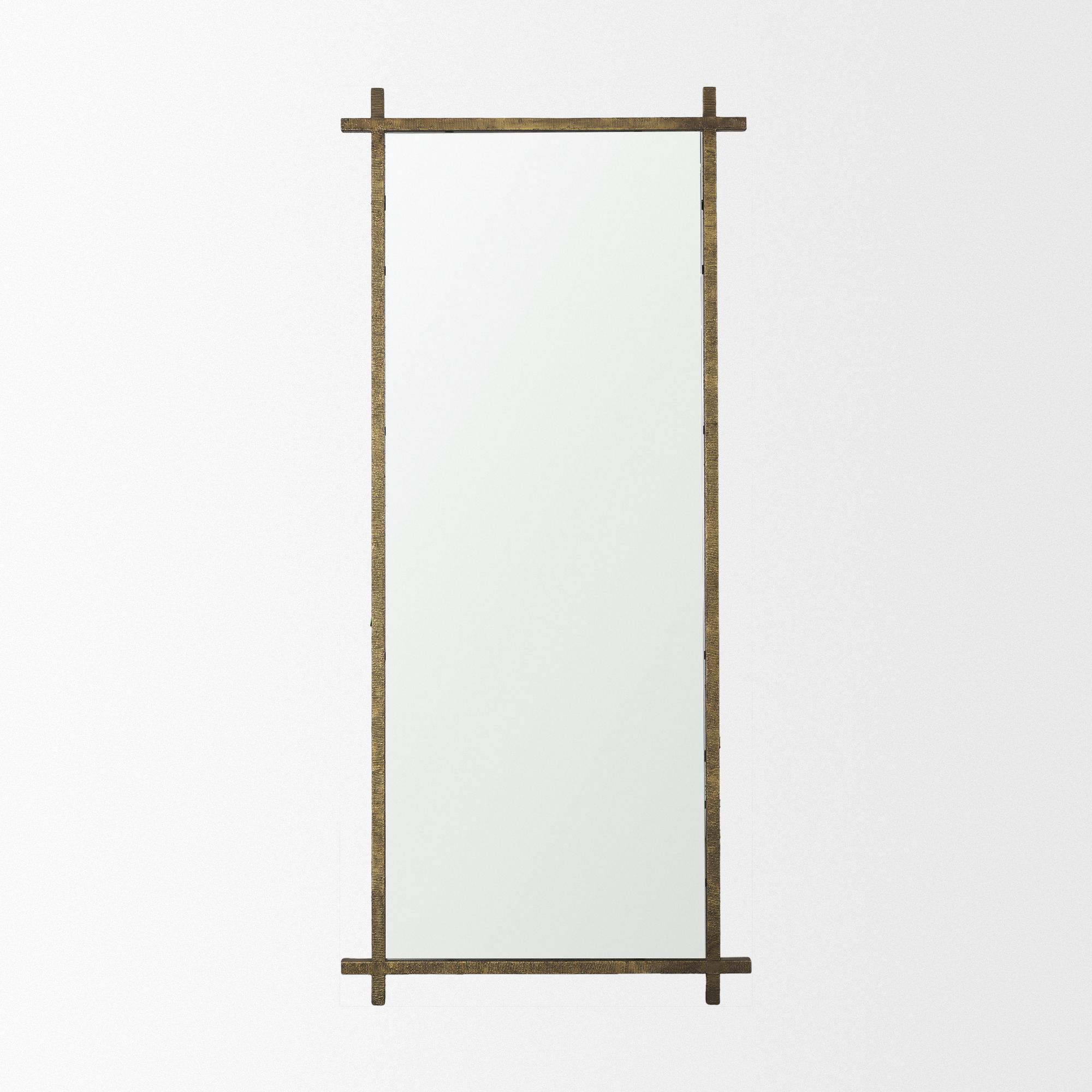 Mercana - Tori Metal Cross Frame Wall Mirror