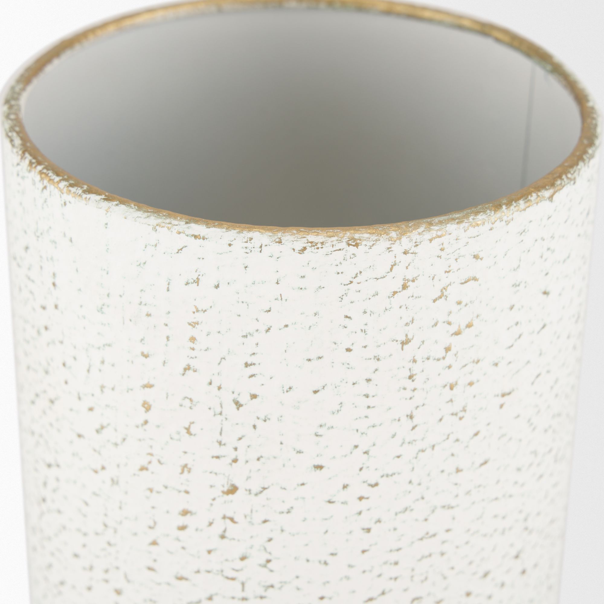 Mercana Tovah Small Textured Vase - White