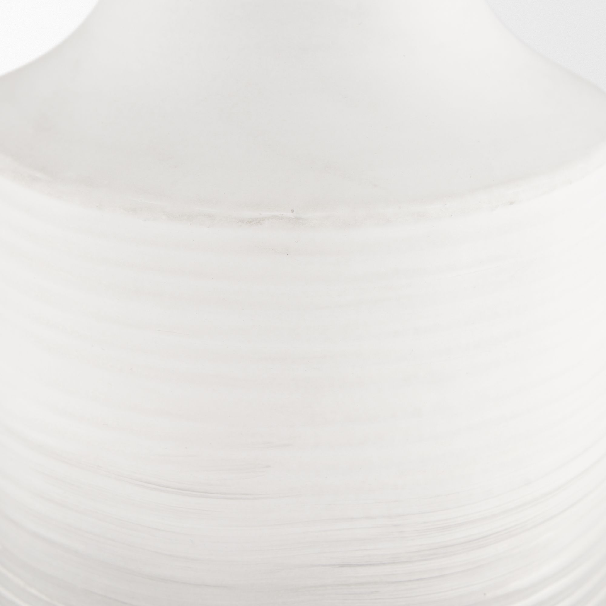 Mercana Toru Tall Ombre Metal Vase - White/Gray