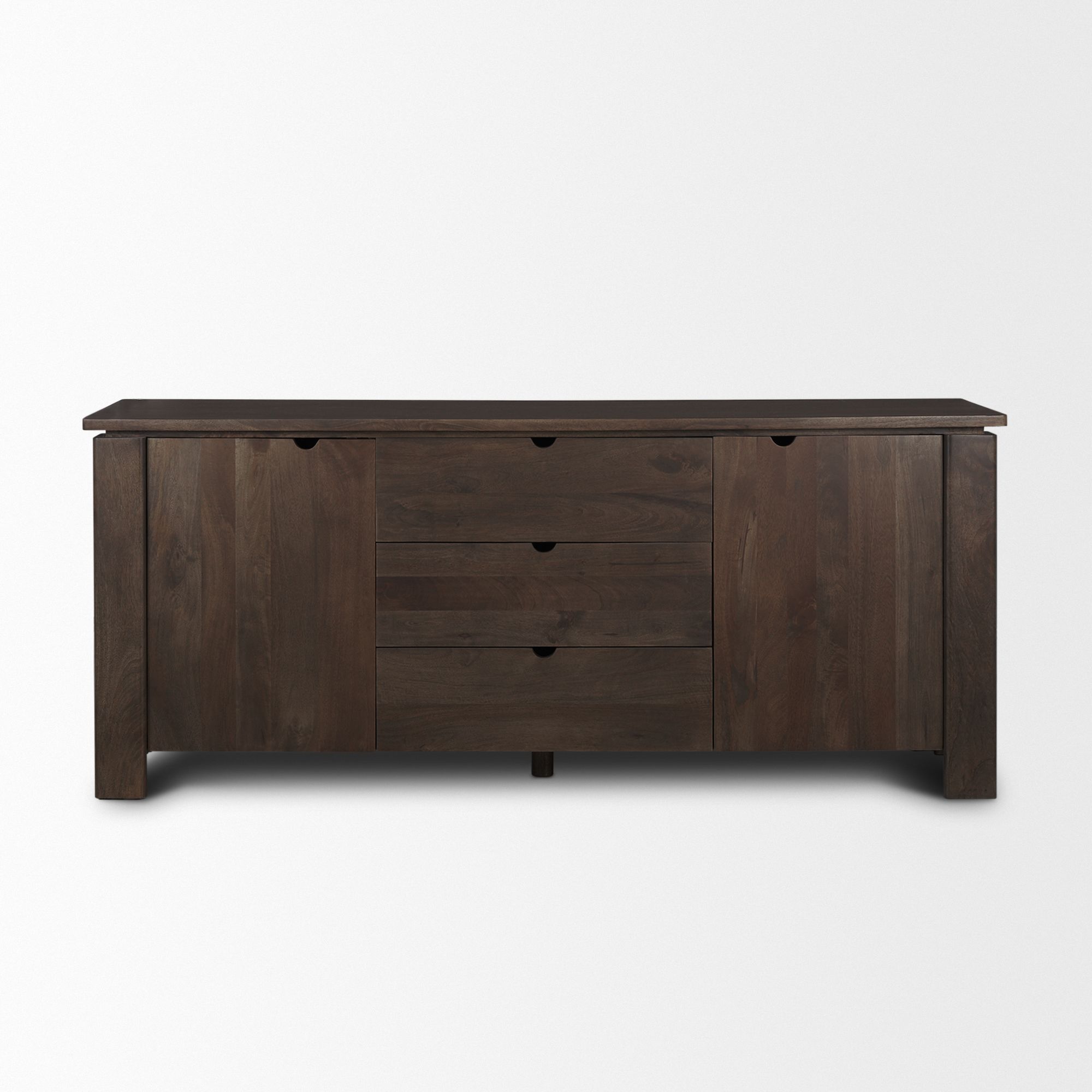 Mercana Wallen Sideboard - Dark Brown, Wood