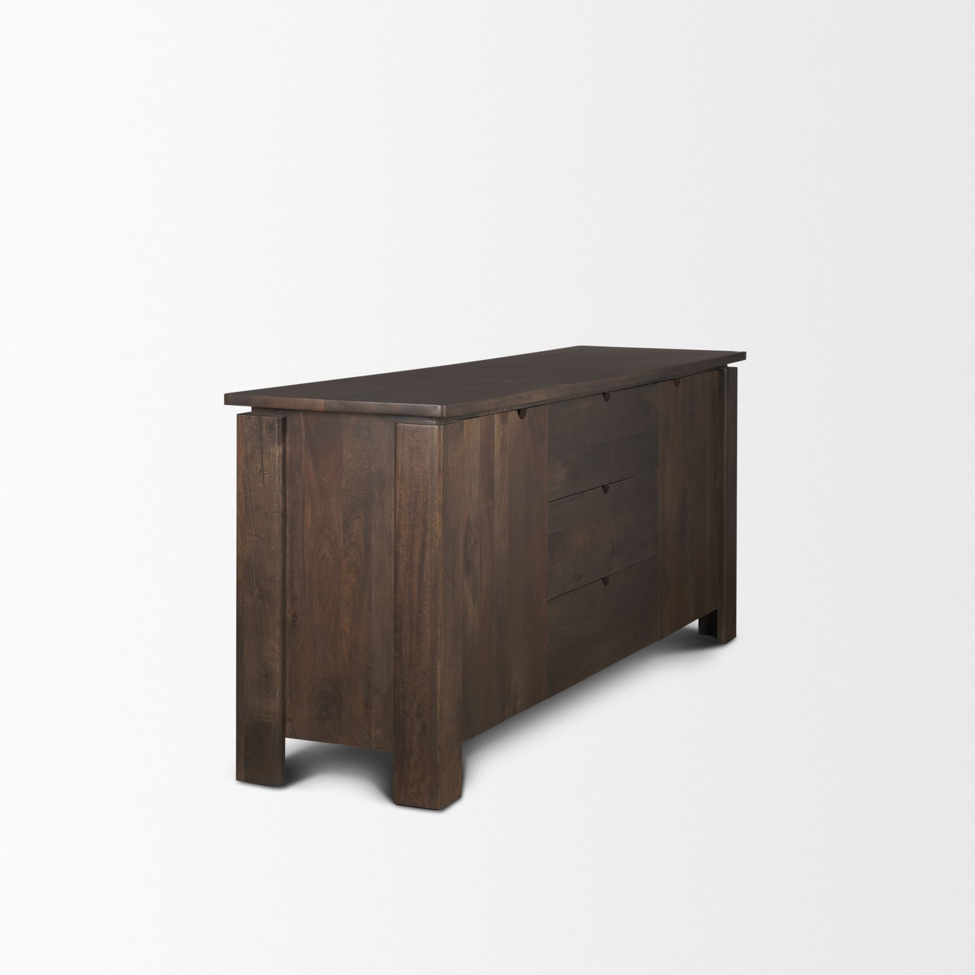 Mercana Wallen Sideboard - Dark Brown, Wood