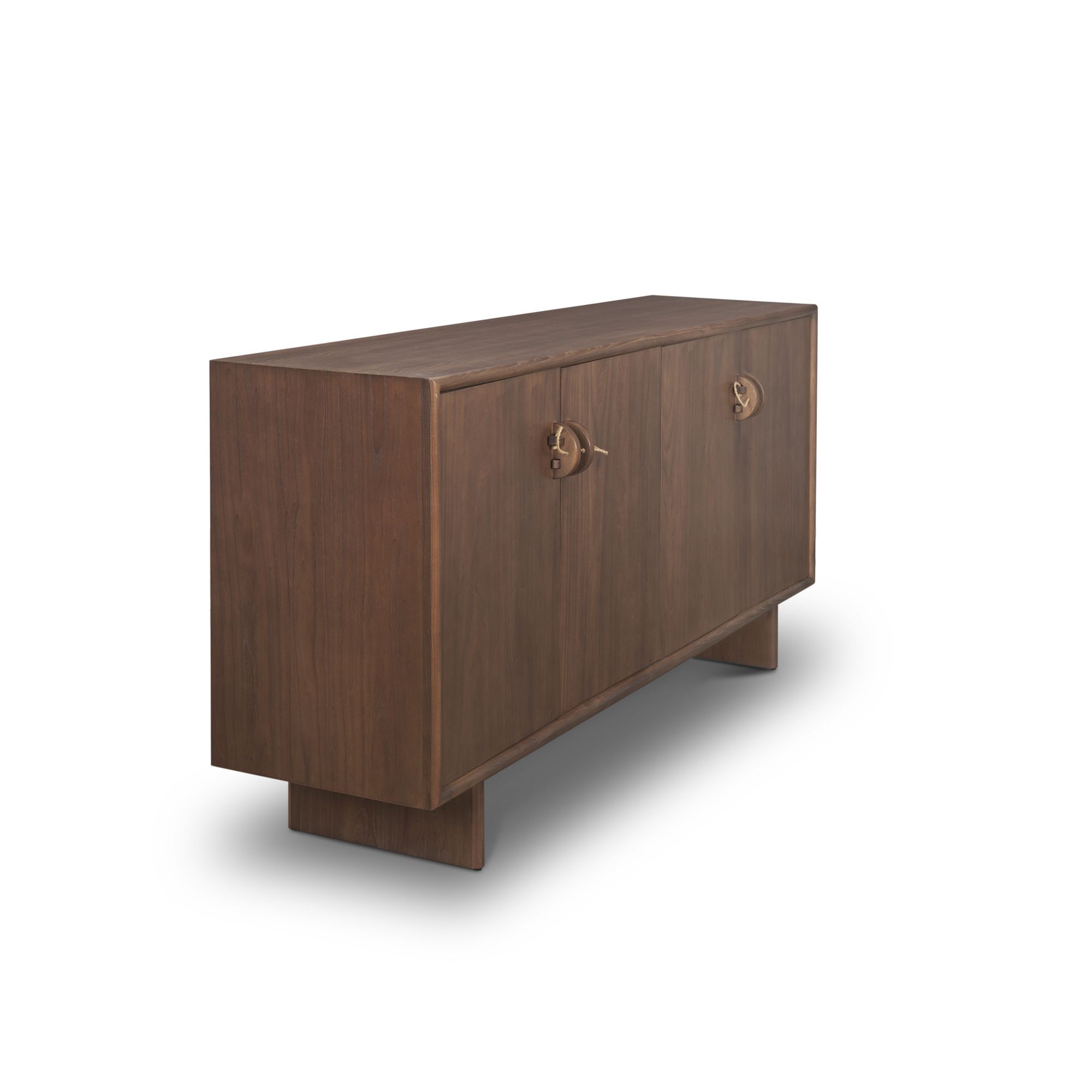 Mercana Varenna Sideboard - Dark Brown, Wood