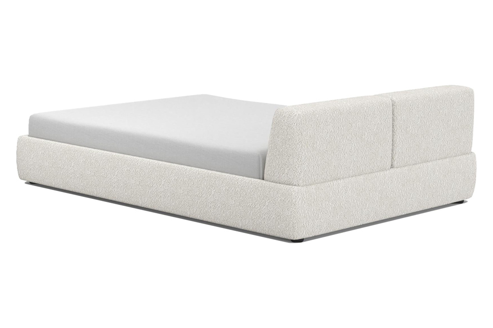 Mobital Cloud 9 King Size Bed - Cream Boucle, Fabric