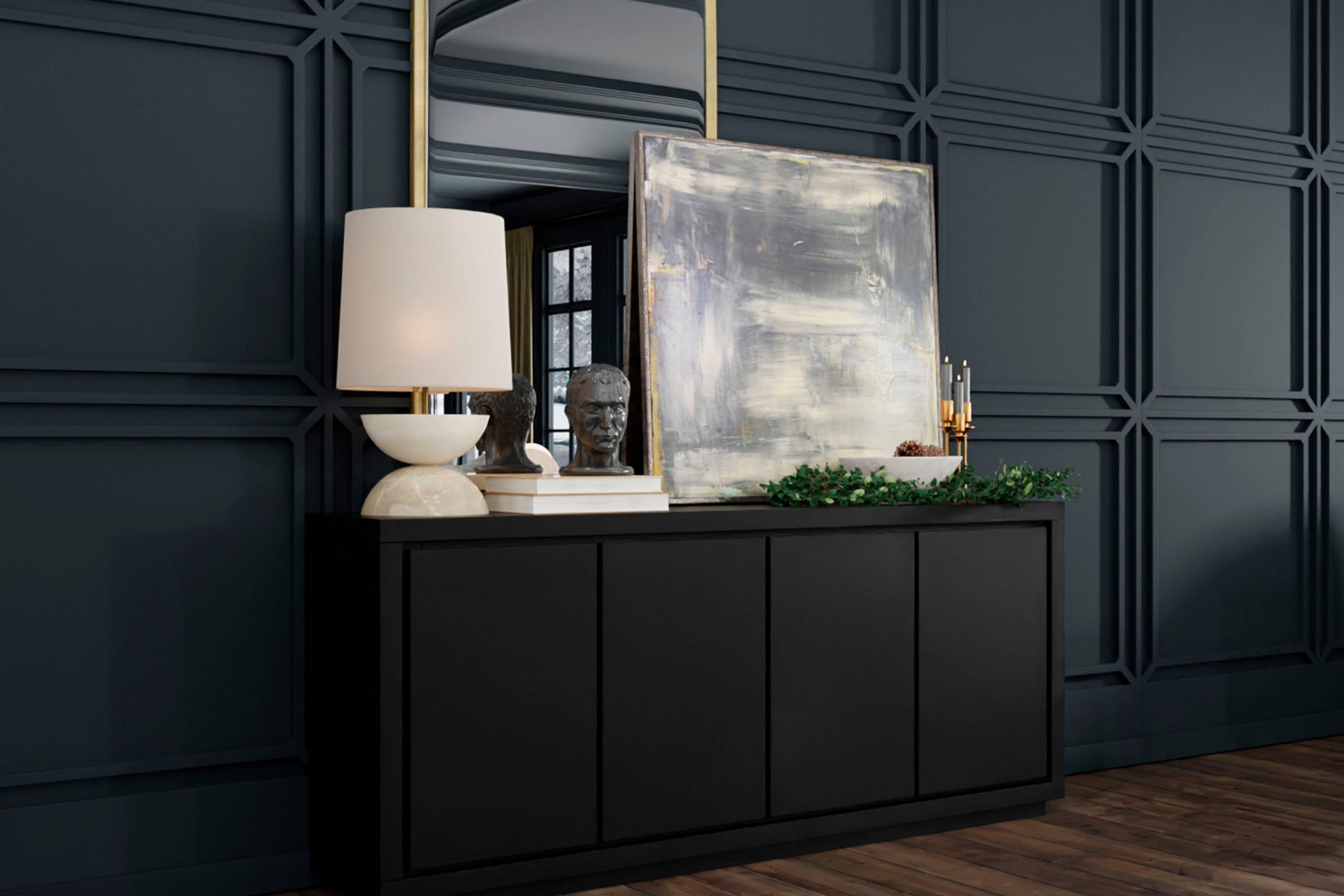 Mobital - Maze Buffet in Matte Black