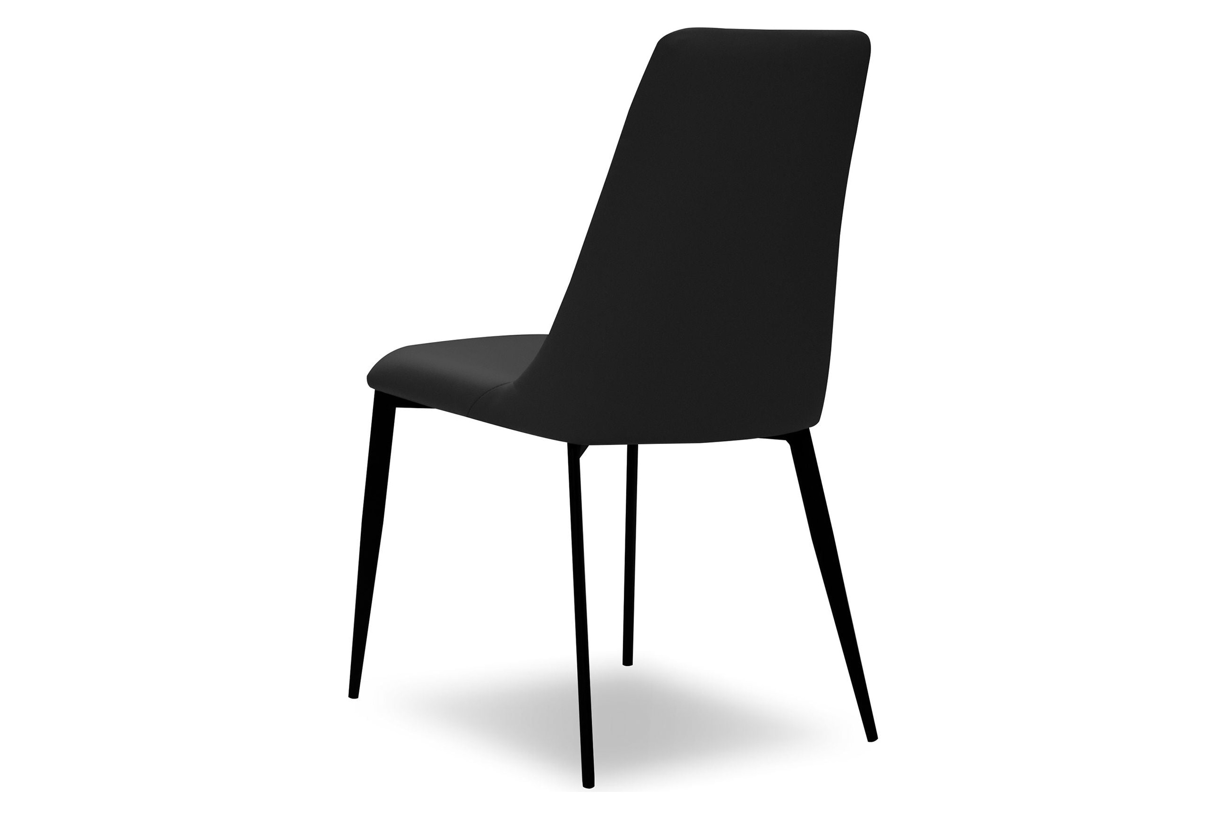 Mobital Seville  Dining Chair - Black, Leather