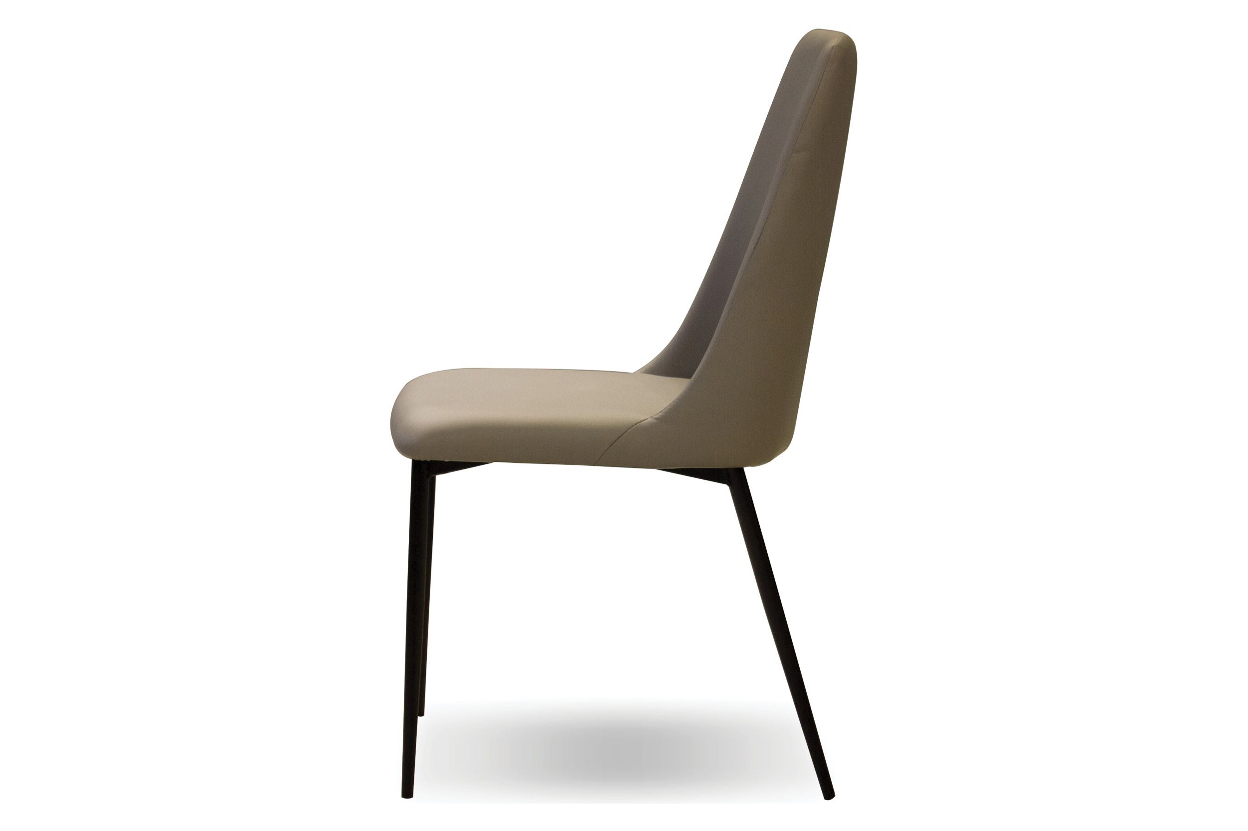 Mobital Seville  Dining Chair - Taupe, Leather