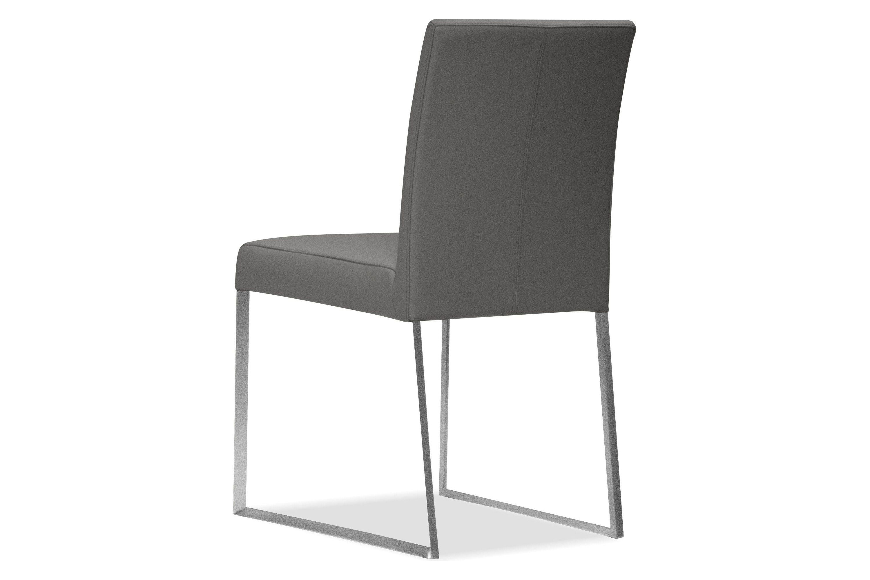 Mobital Tate  Dining Chair - Smoke, Leather