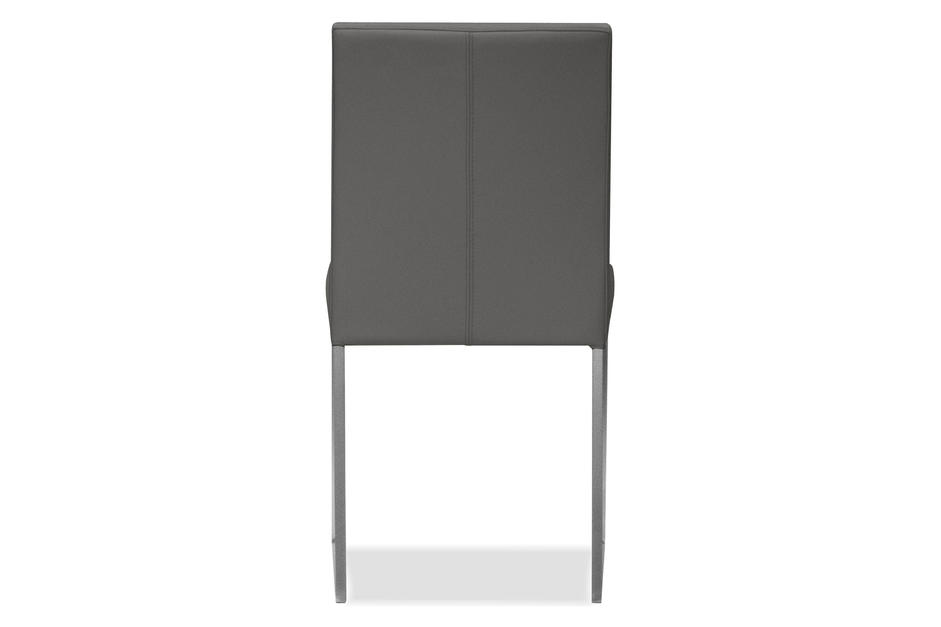 Mobital Tate  Dining Chair - Smoke, Leather