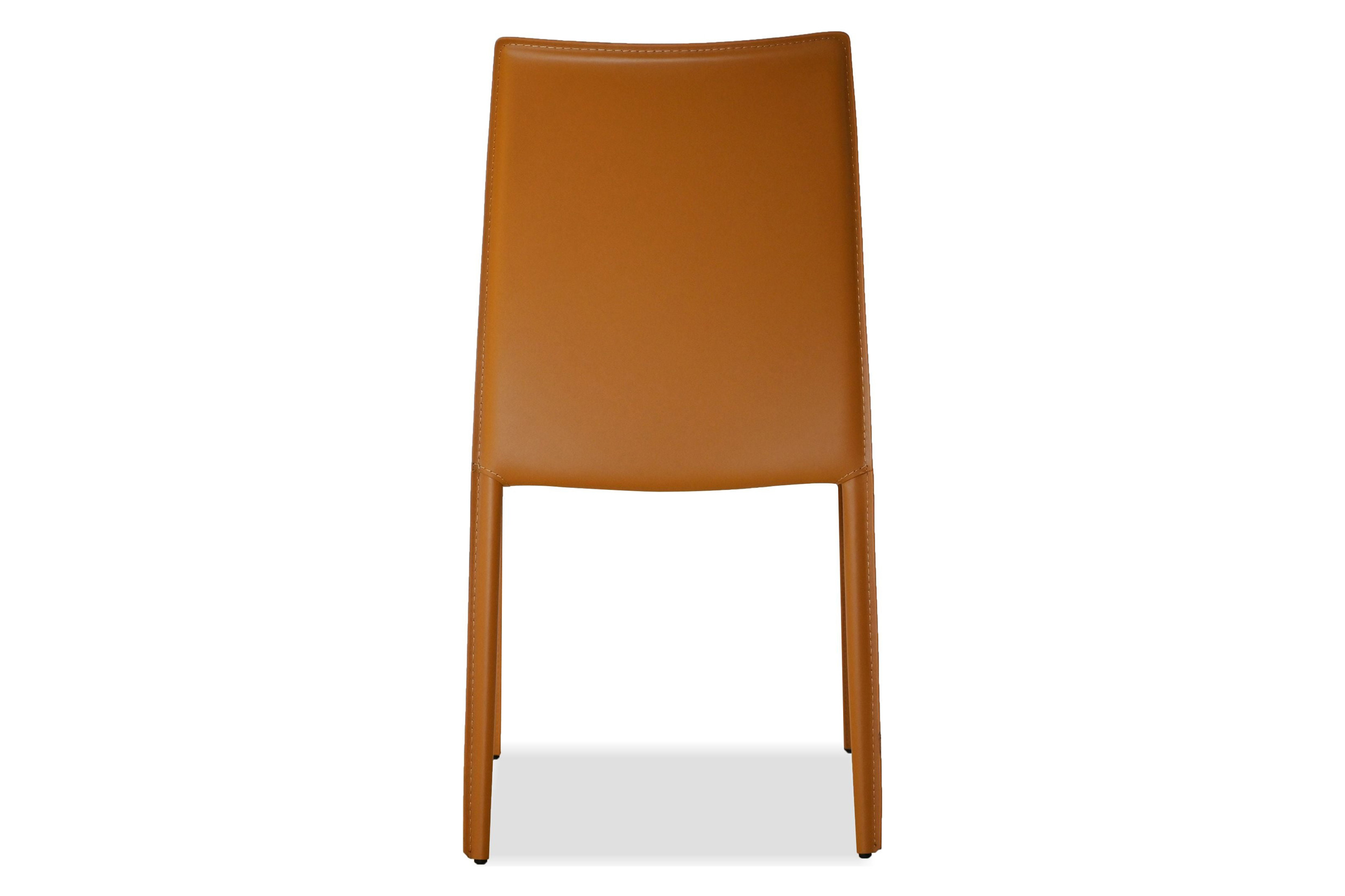 Mobital Zak  Dining Chair - Caramel, Leather