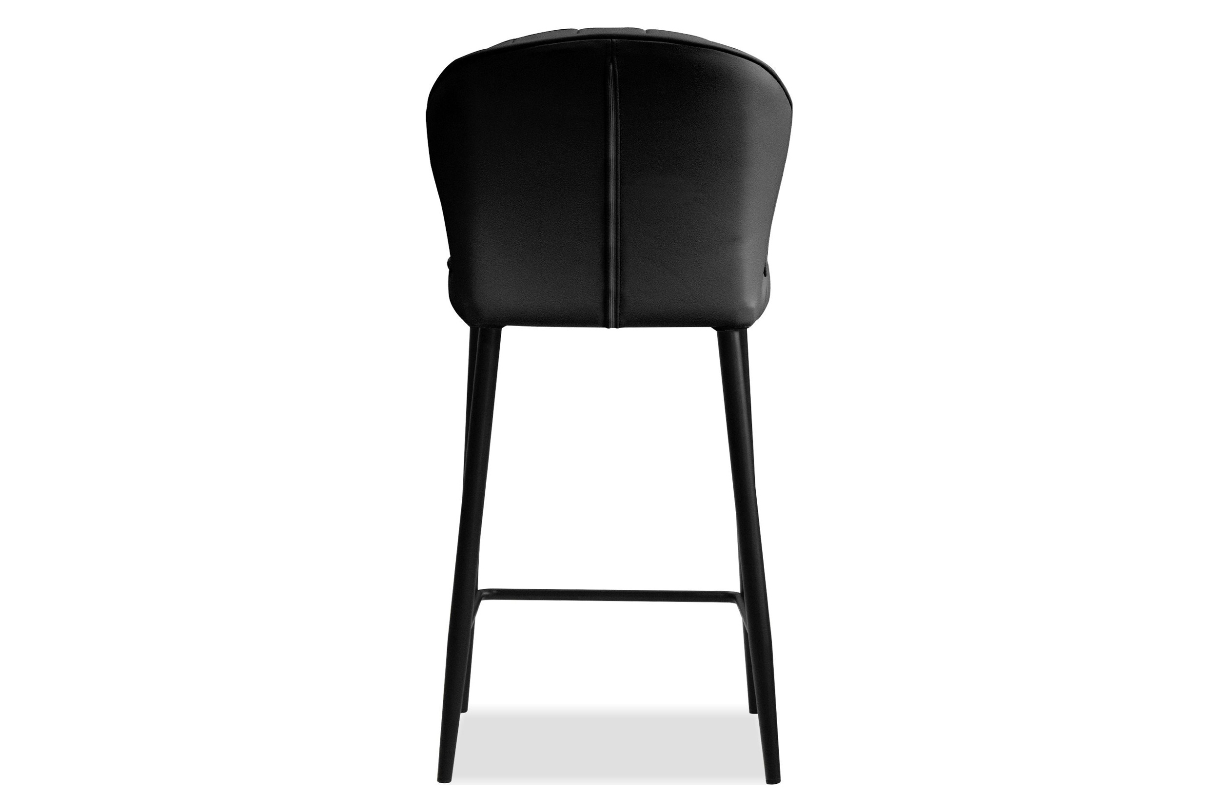 Mobital™ Ariel Counter Stool - Black, Leather