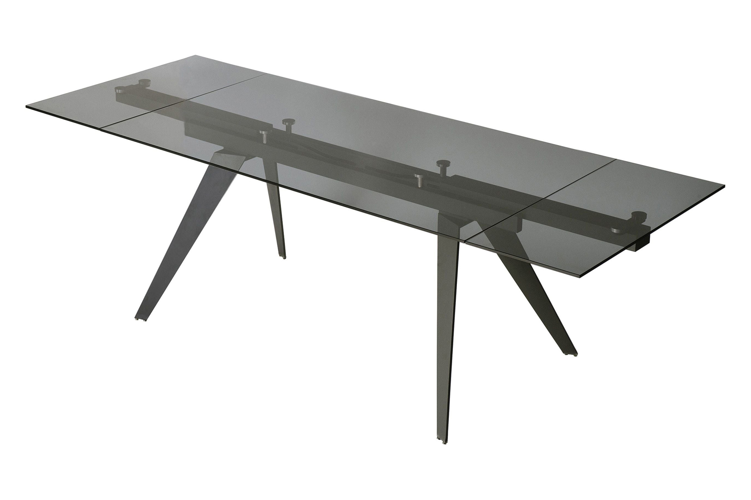 Mobital - Noire Dining Table in Smoke Gray