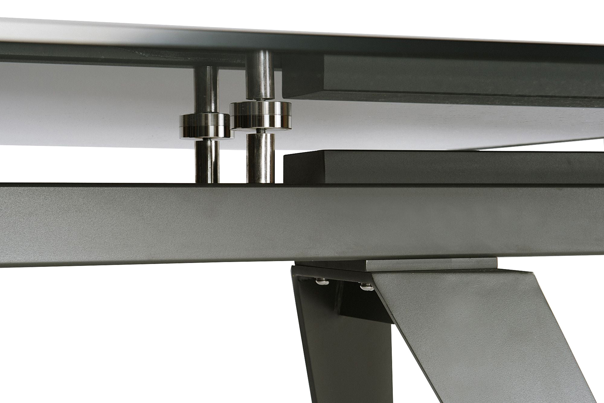 Mobital - Noire Dining Table in Smoke Gray