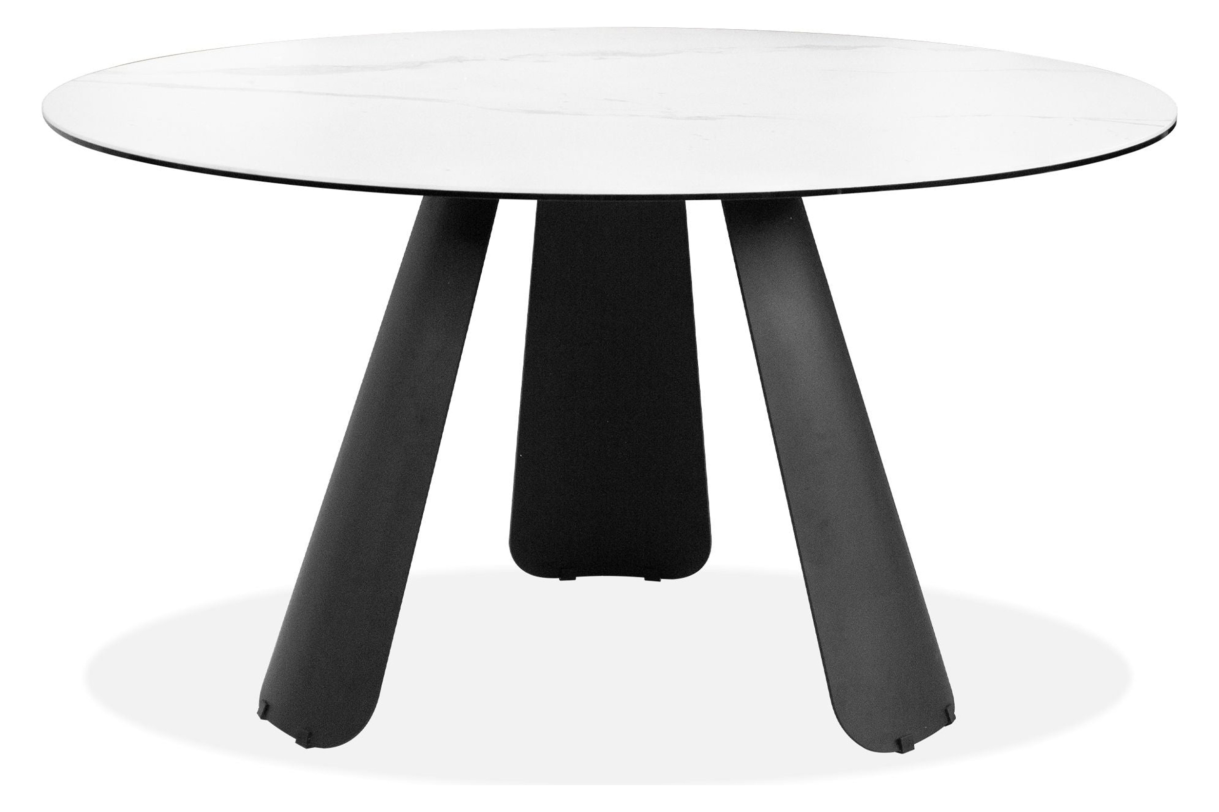 Mobital Palazzo Dining Table - White, Ceramic