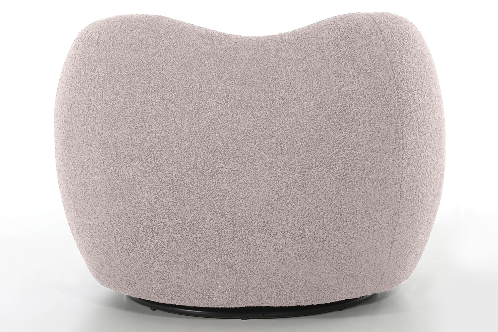 Mobital Dune Swivel Lounge Chair - Dusty Rose, Fabric