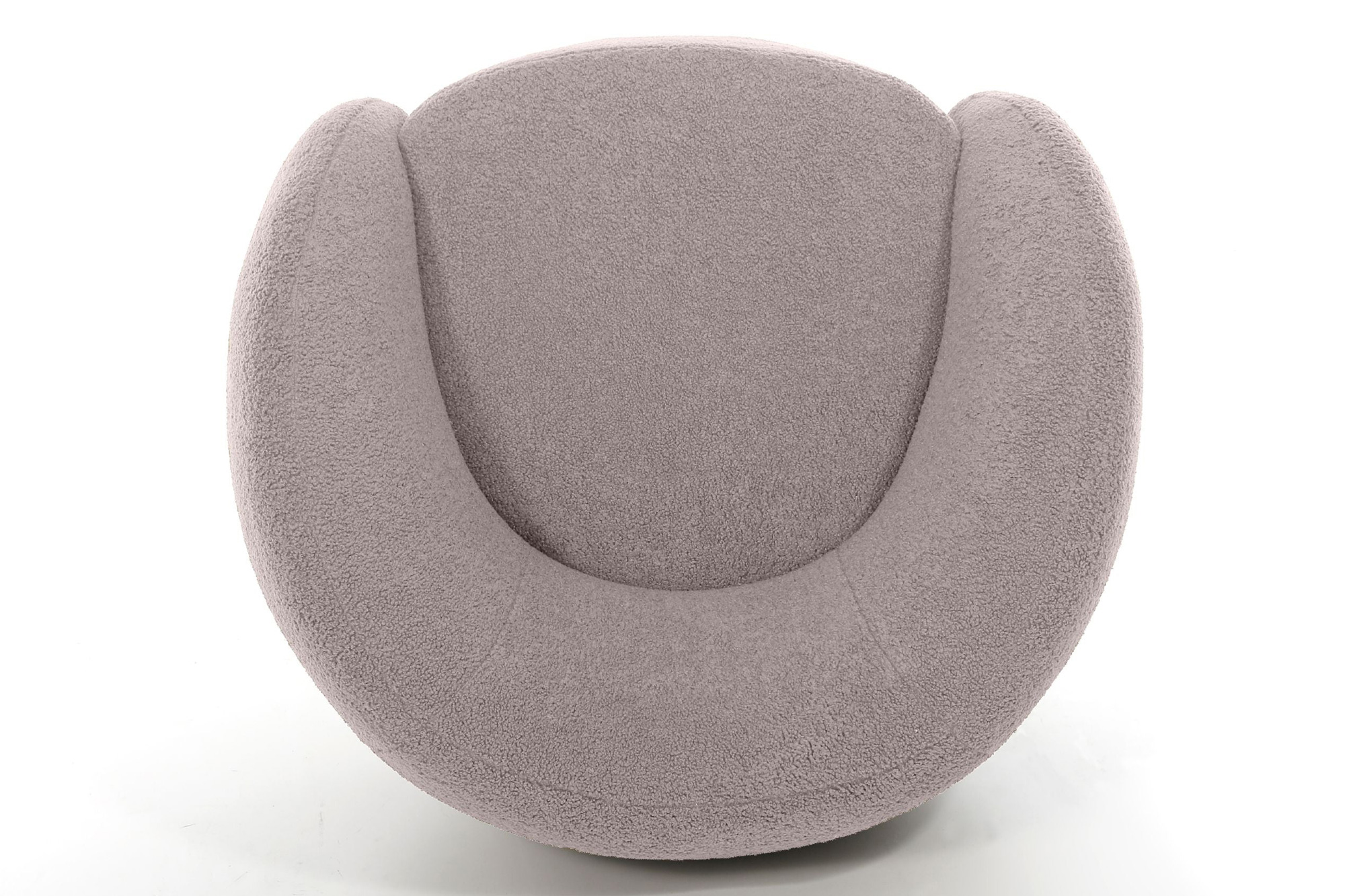 Mobital Dune Swivel Lounge Chair - Dusty Rose, Fabric