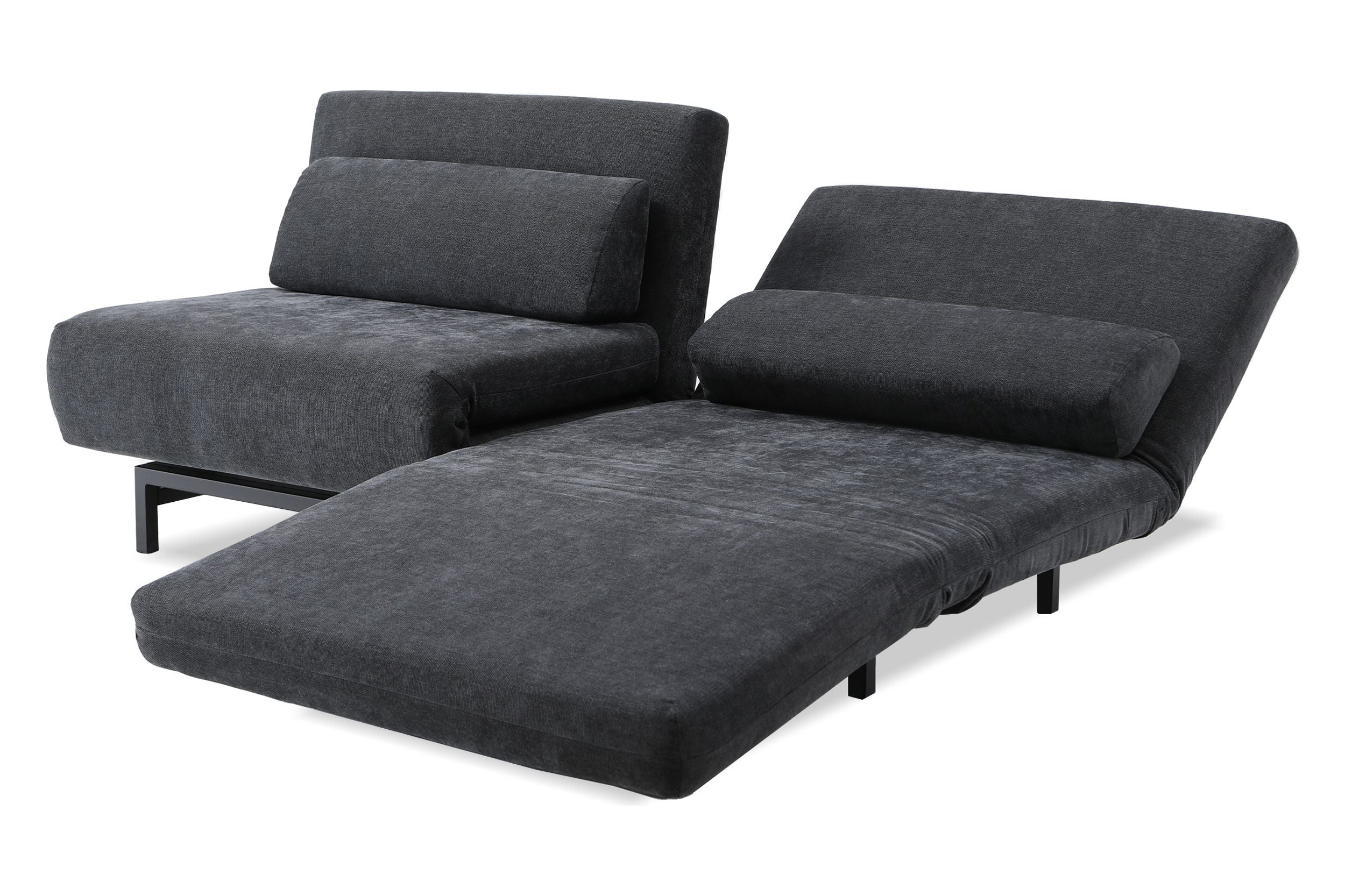 Mobital Iso Double Chair-Bed - Dusk Chenille, Fabric