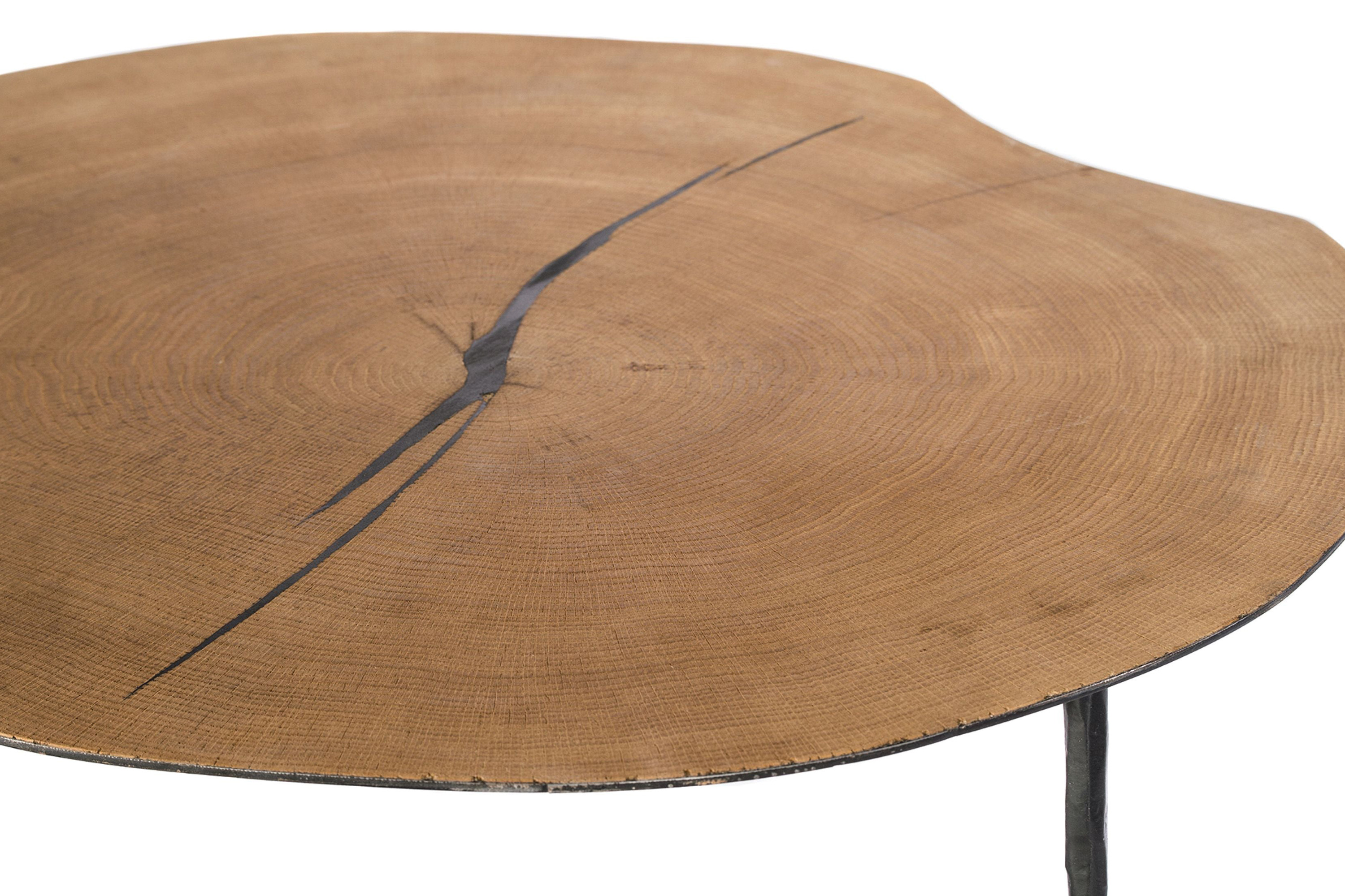 Mobital Oakley Tall Coffee Table - Natural Walnut