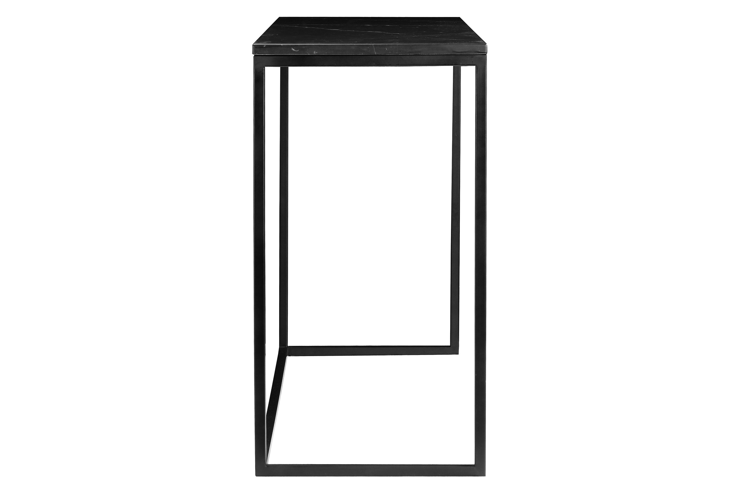 Mobital - Onix Sofa Table in Black Marquina Marble