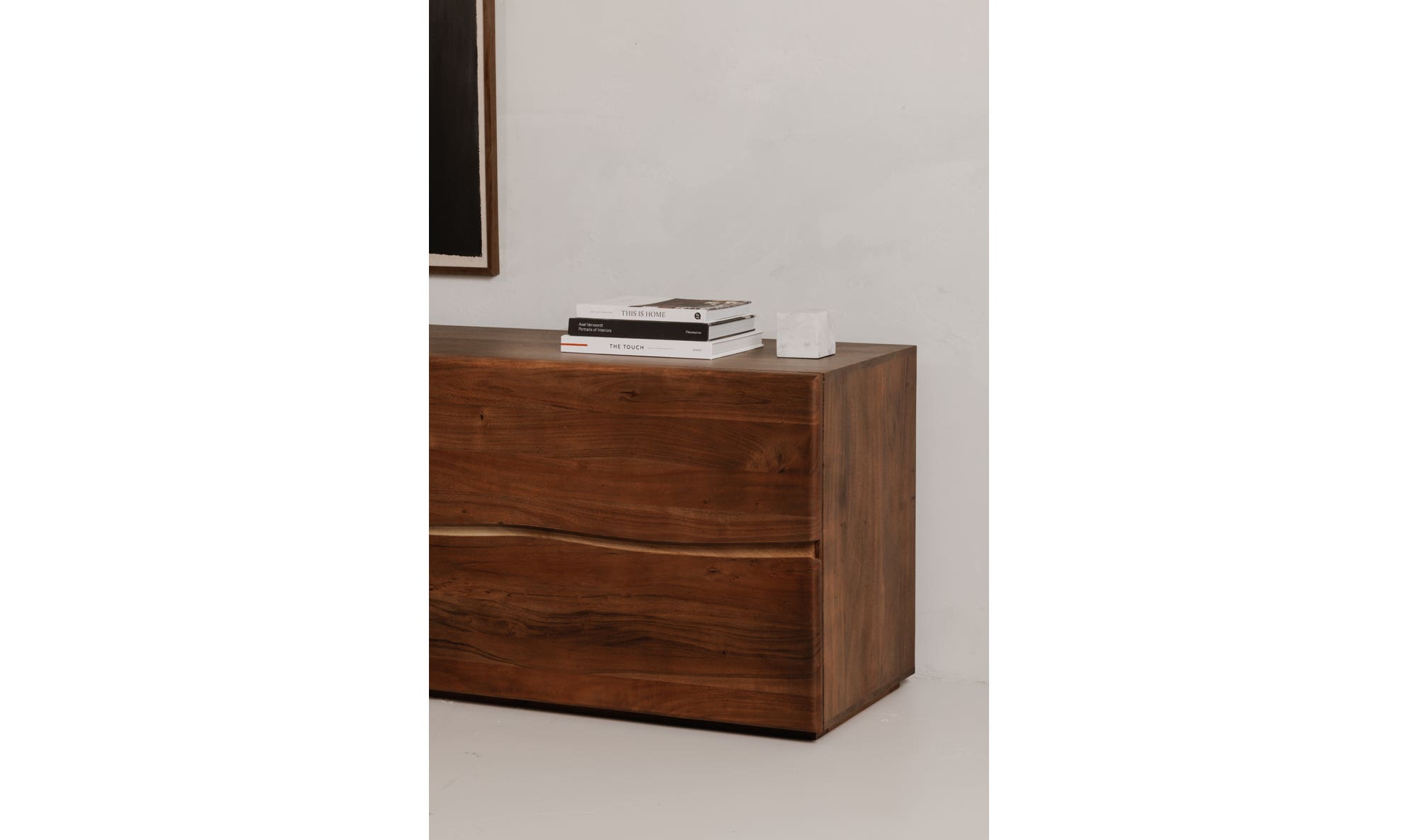 Moe's - Watson Contemporary 4 Drawers Dresser in Brown