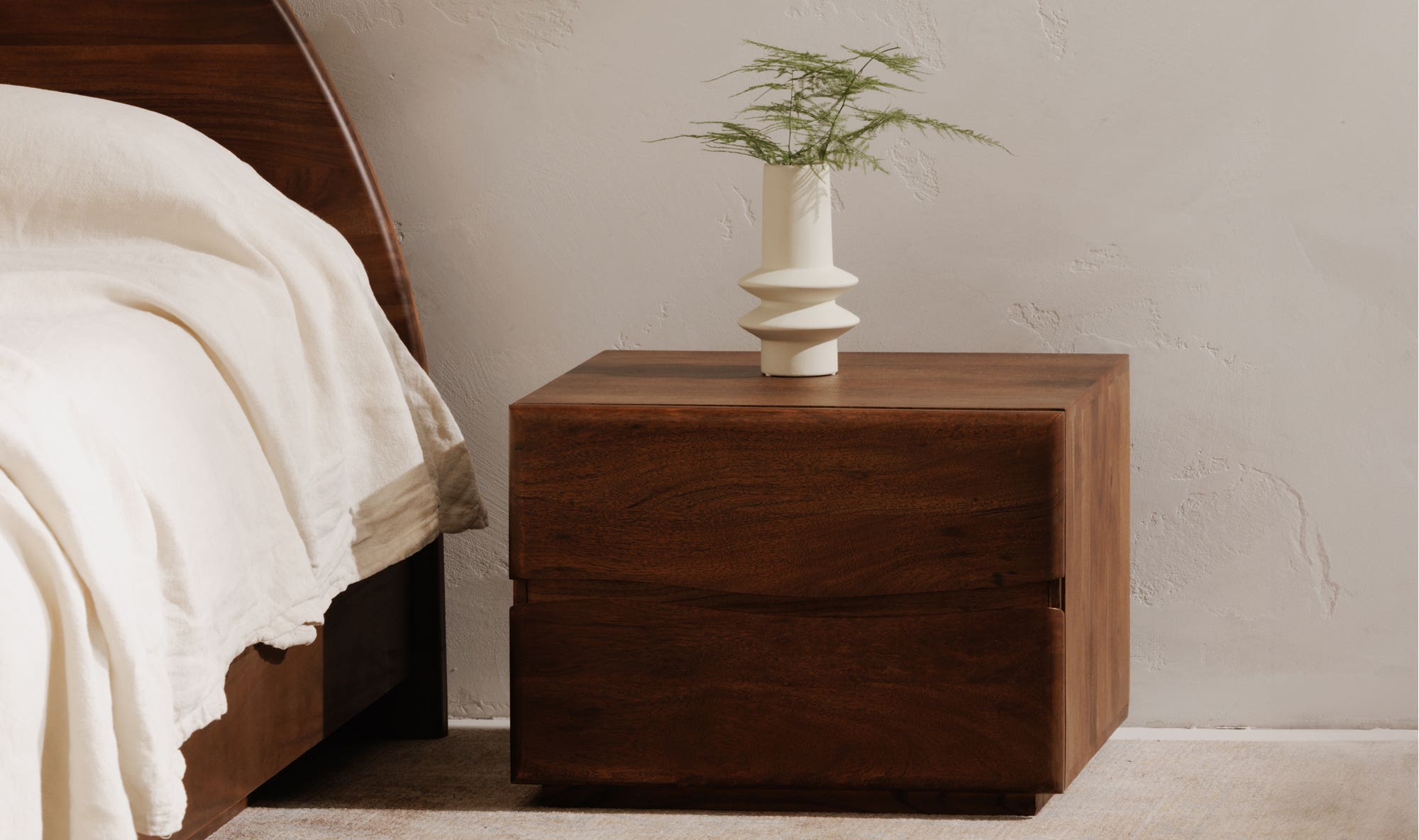 Moe's - Watson Contemporary Nightstand in Brown