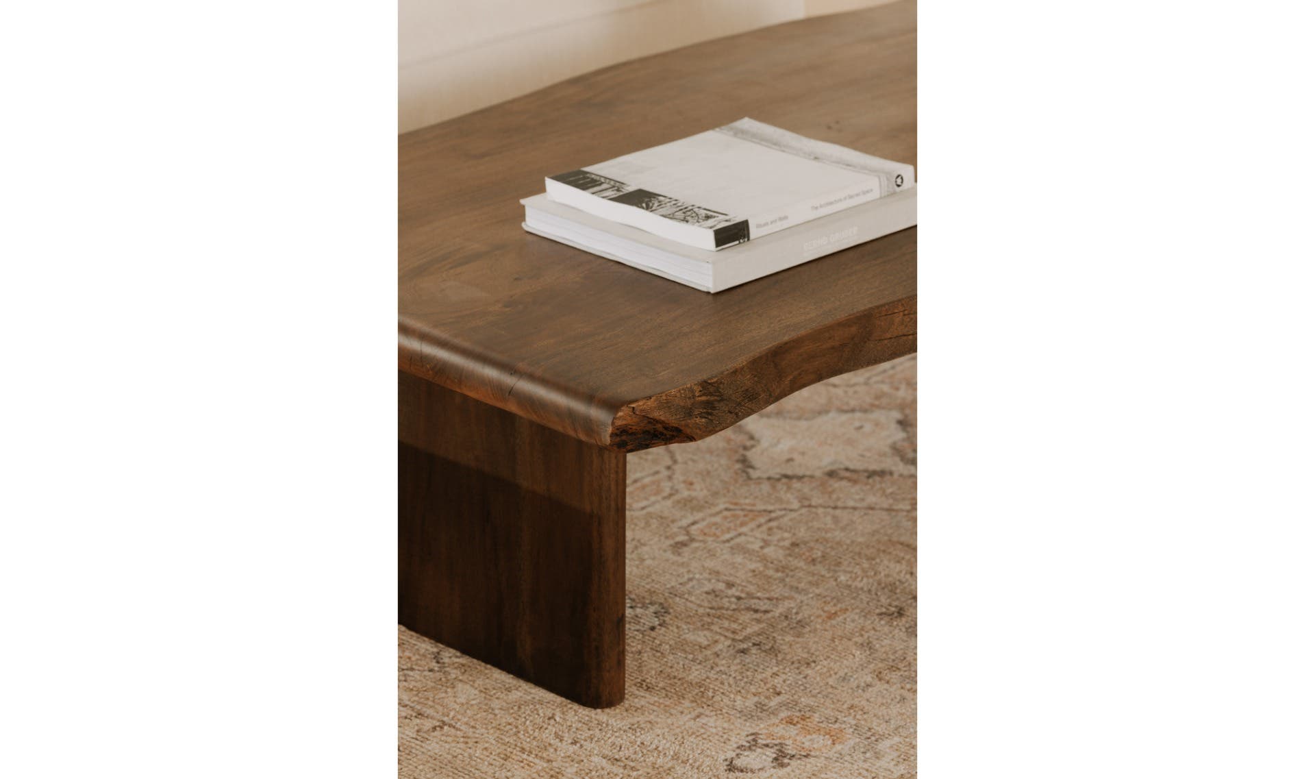 Moe's - Lila Modern Coffee Table in Brown