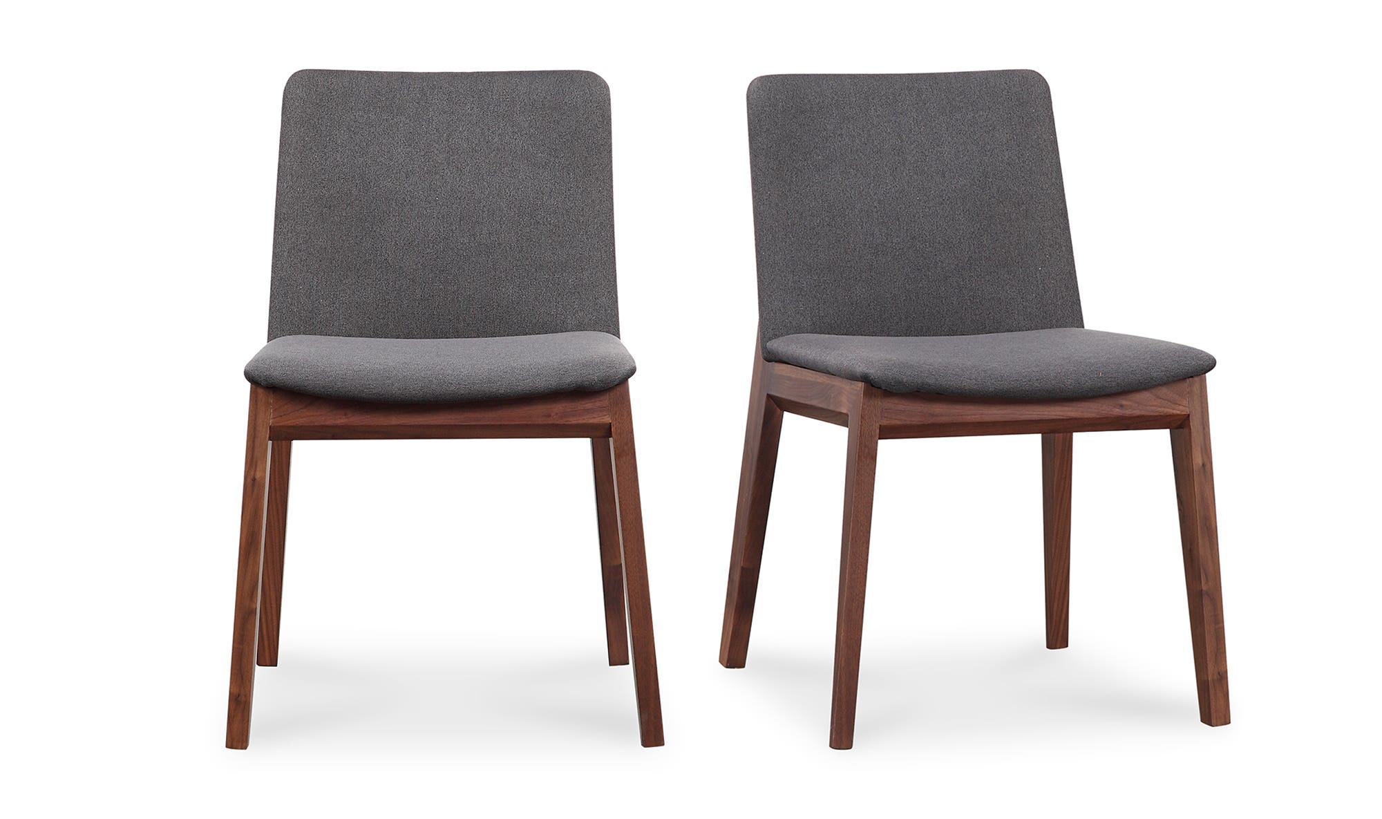 Moe's - Deco Mid-Century Modern Dining Chair Set of 2