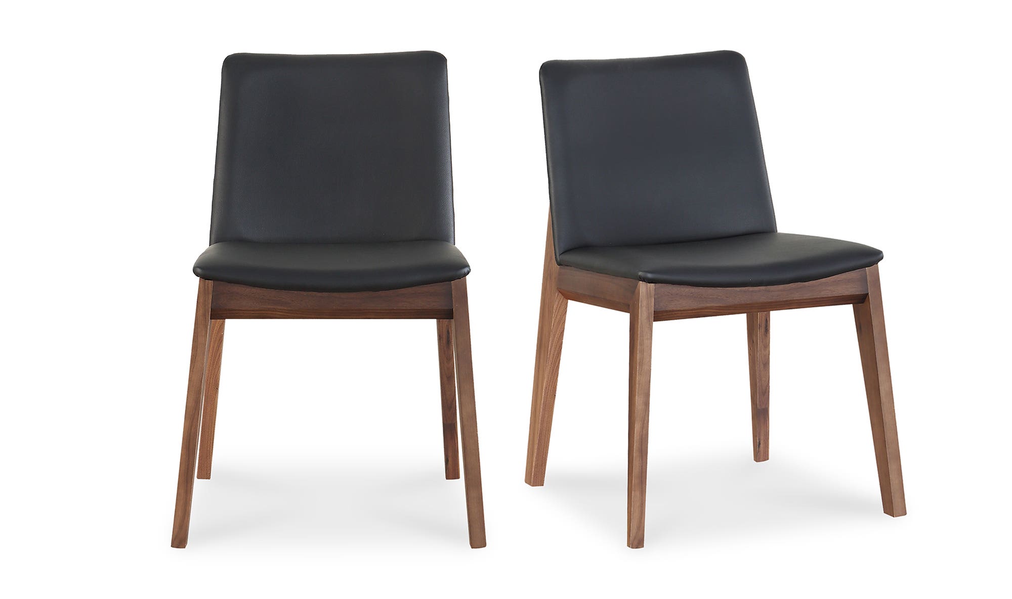 Moe's - Deco Mid-Century Modern Dining Chair Set of 2