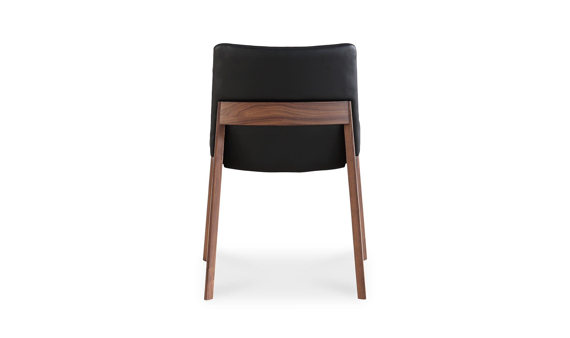 Moe's Deco Mid-Century Modern Dining Chair Set of 2 - Ebony