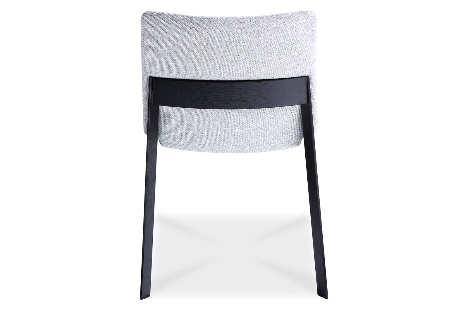 Moe's Deco Mid-Century Modern Dining Chair Set of 2 - Light Gray/Black