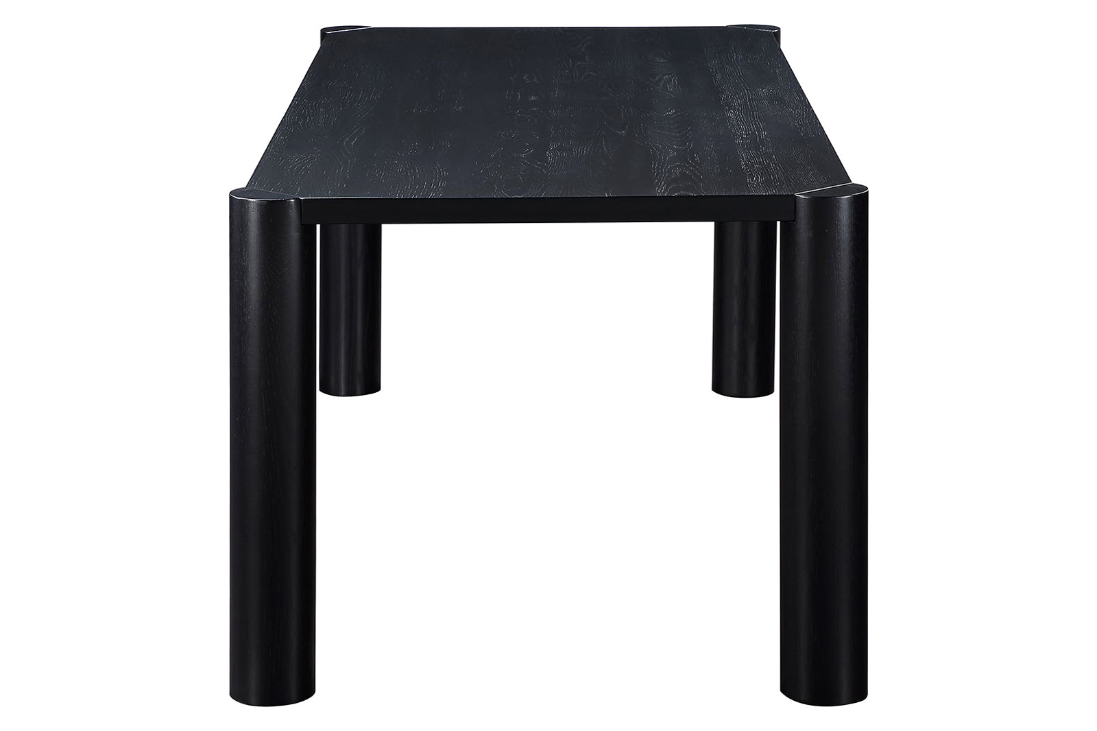 Moe's Post Dining Table - Black, Small