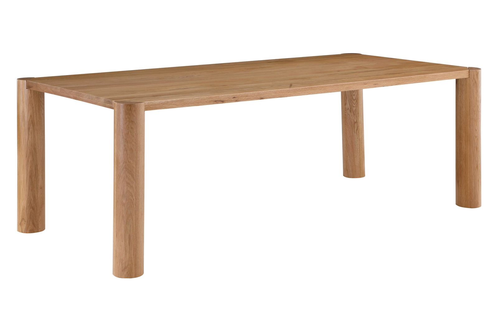 Moe's Post Dining Table - Natural, Small