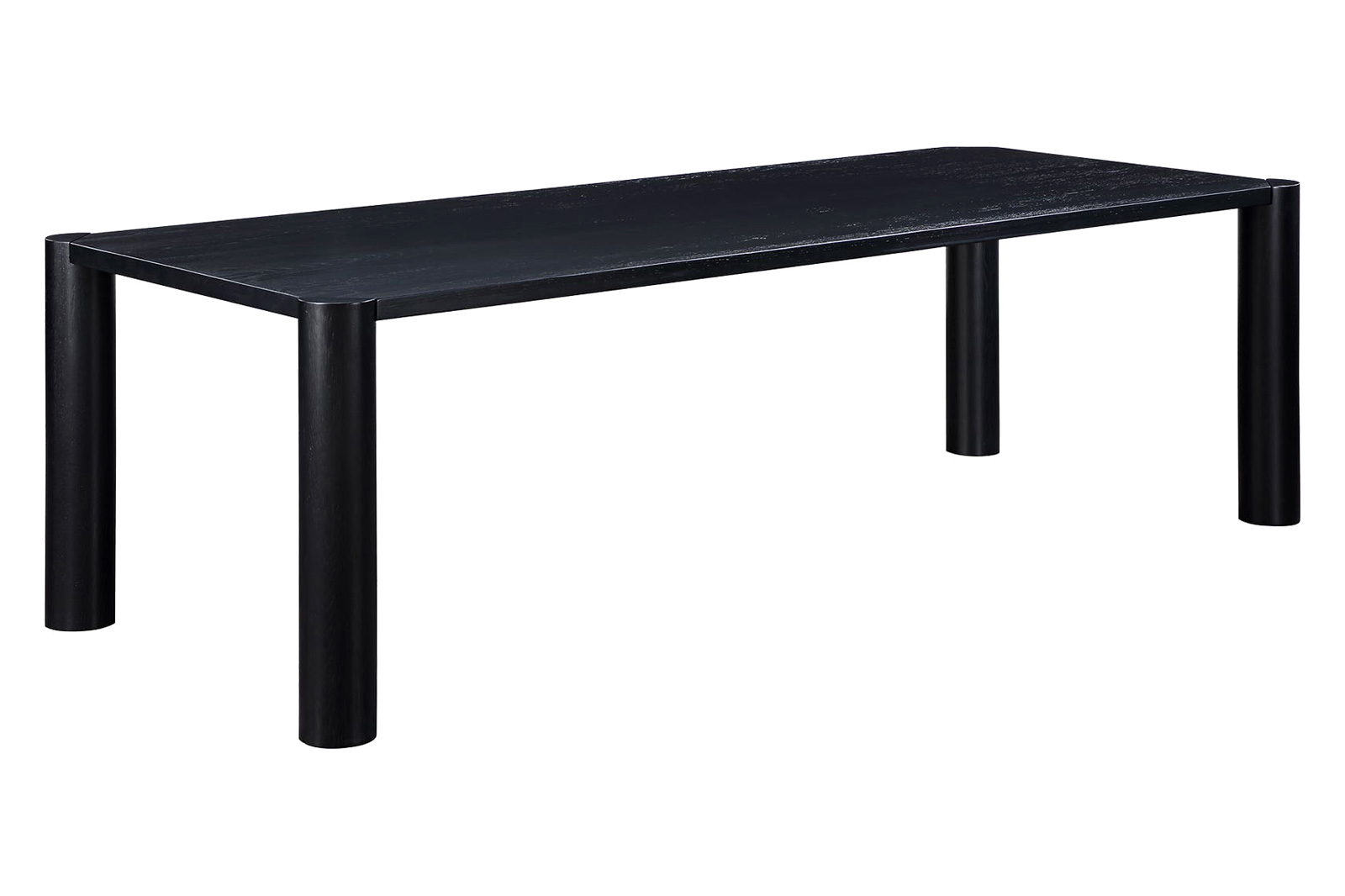 Moe's Post Dining Table - Black, Large