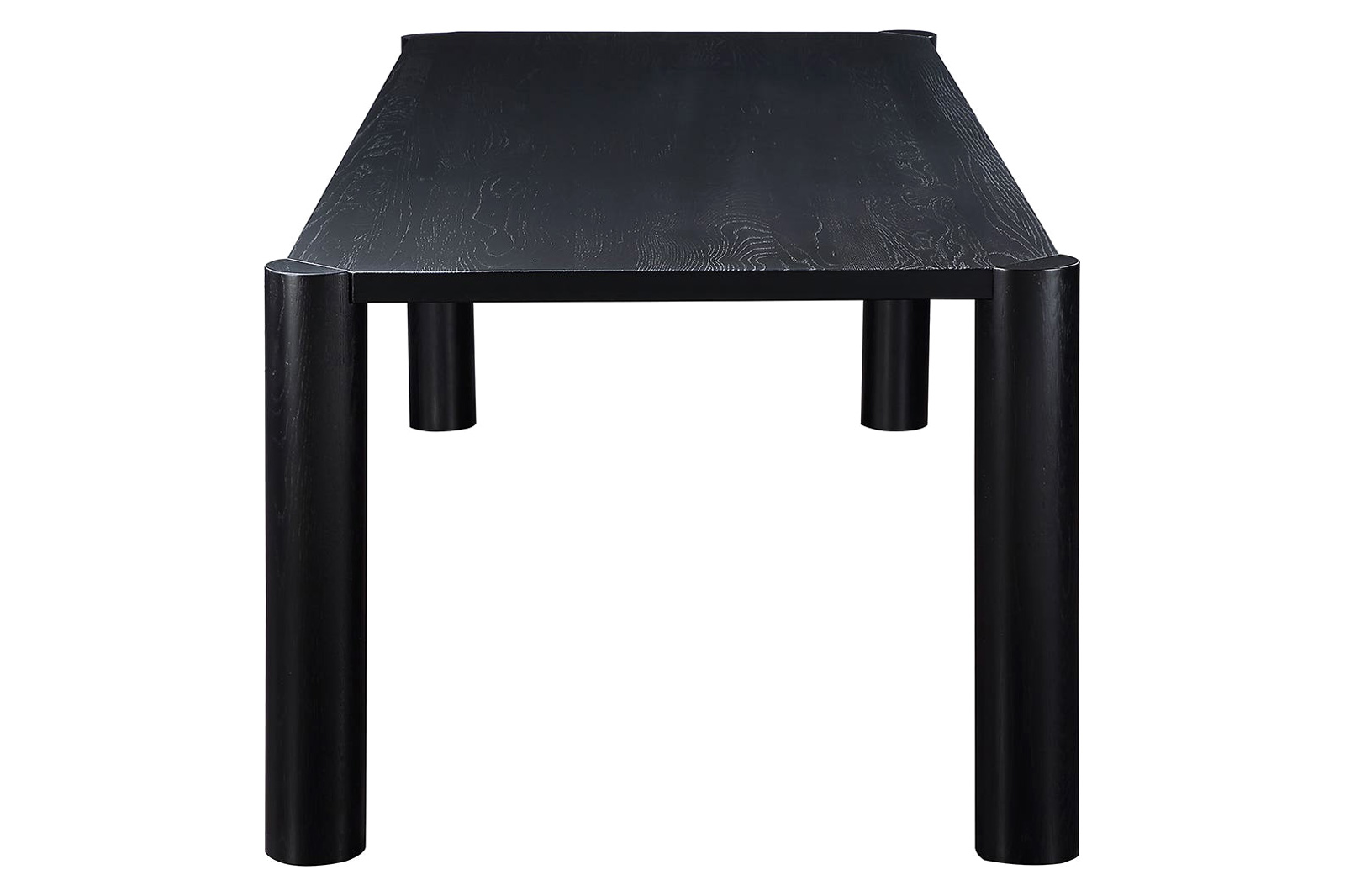 Moe's Post Dining Table - Black, Large