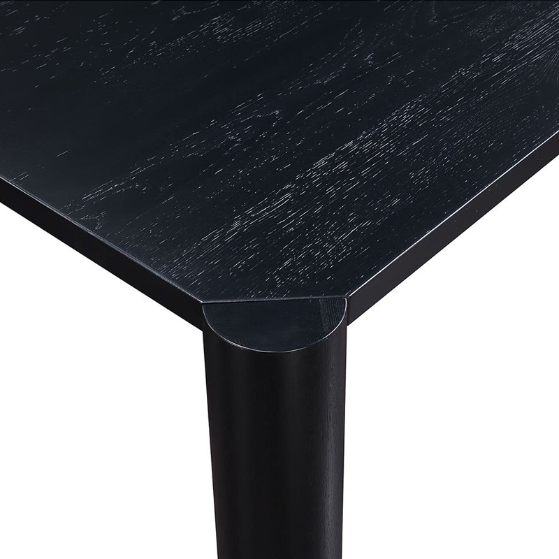 Moe's Post Dining Table - Black, Large