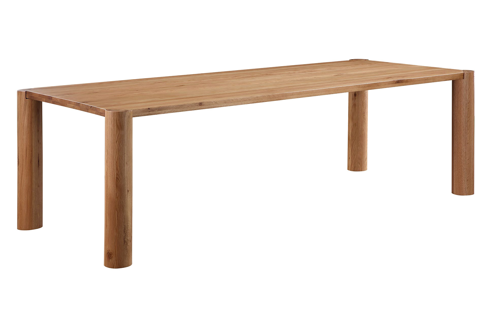 Moe's Post Dining Table - Natural, Large