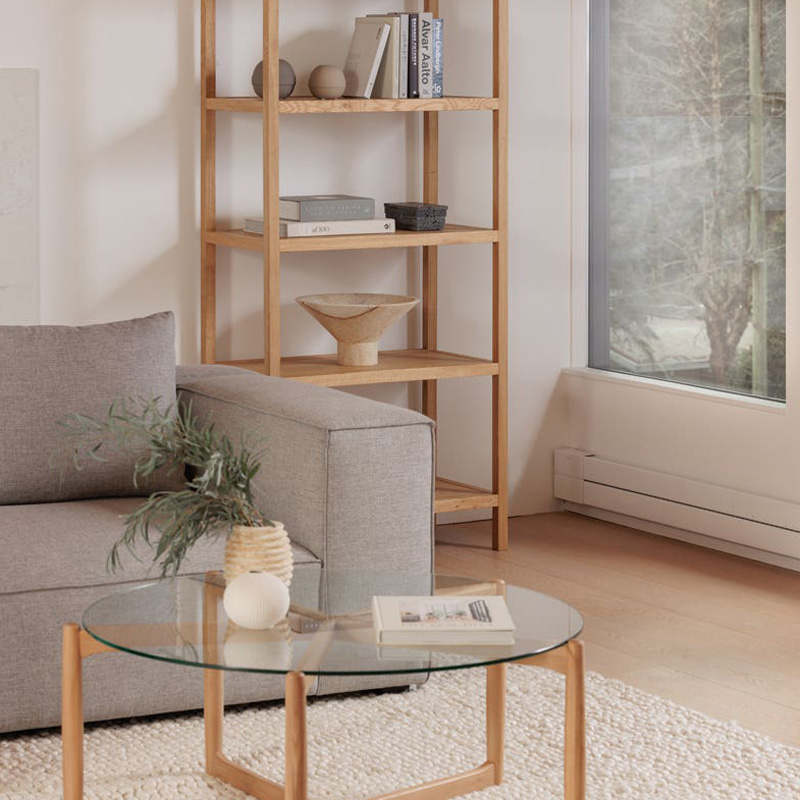 Moe's Eero Bookcase - Natural