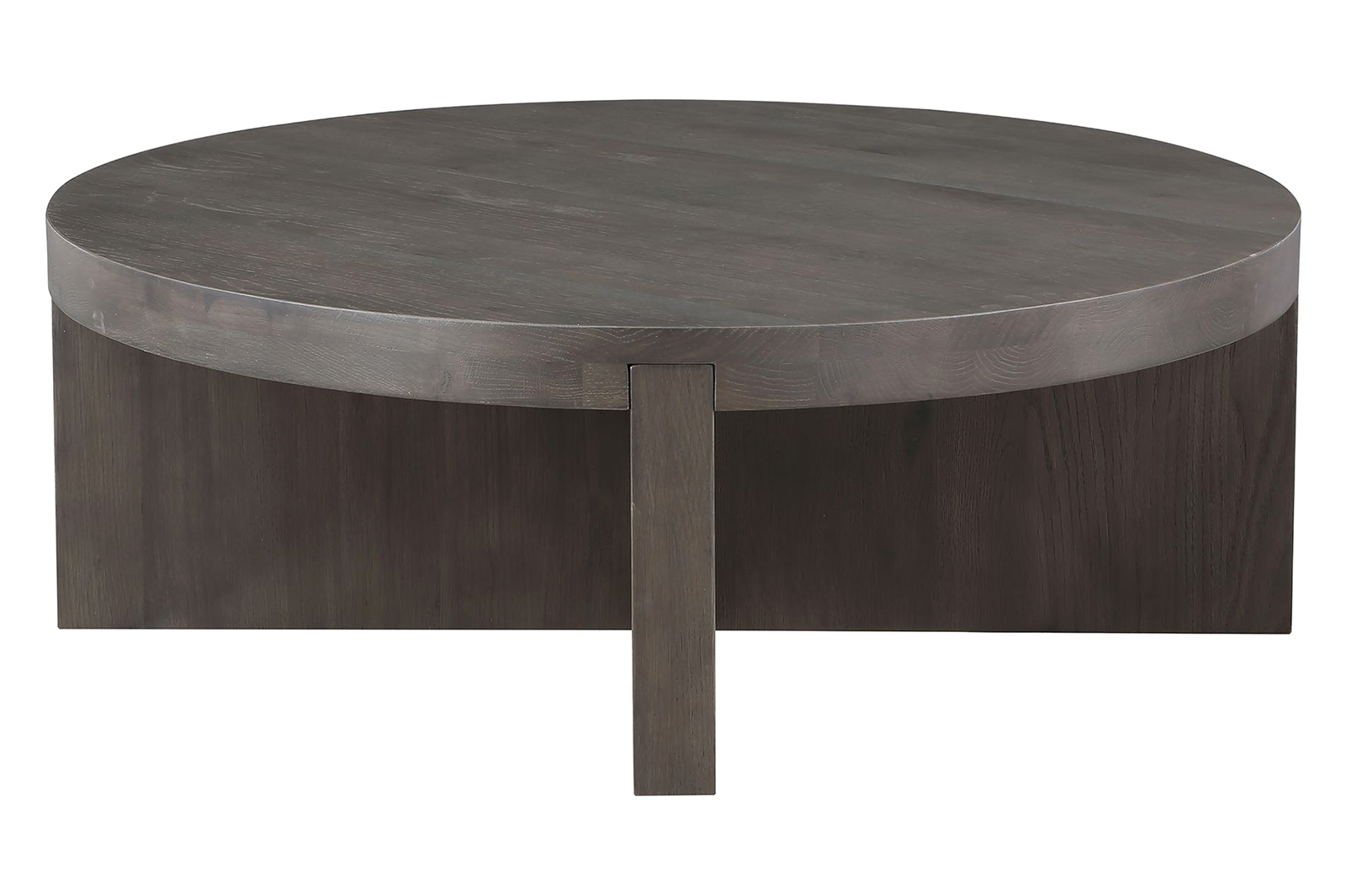 Moe's Folke Round Coffee Table - Dark Brown