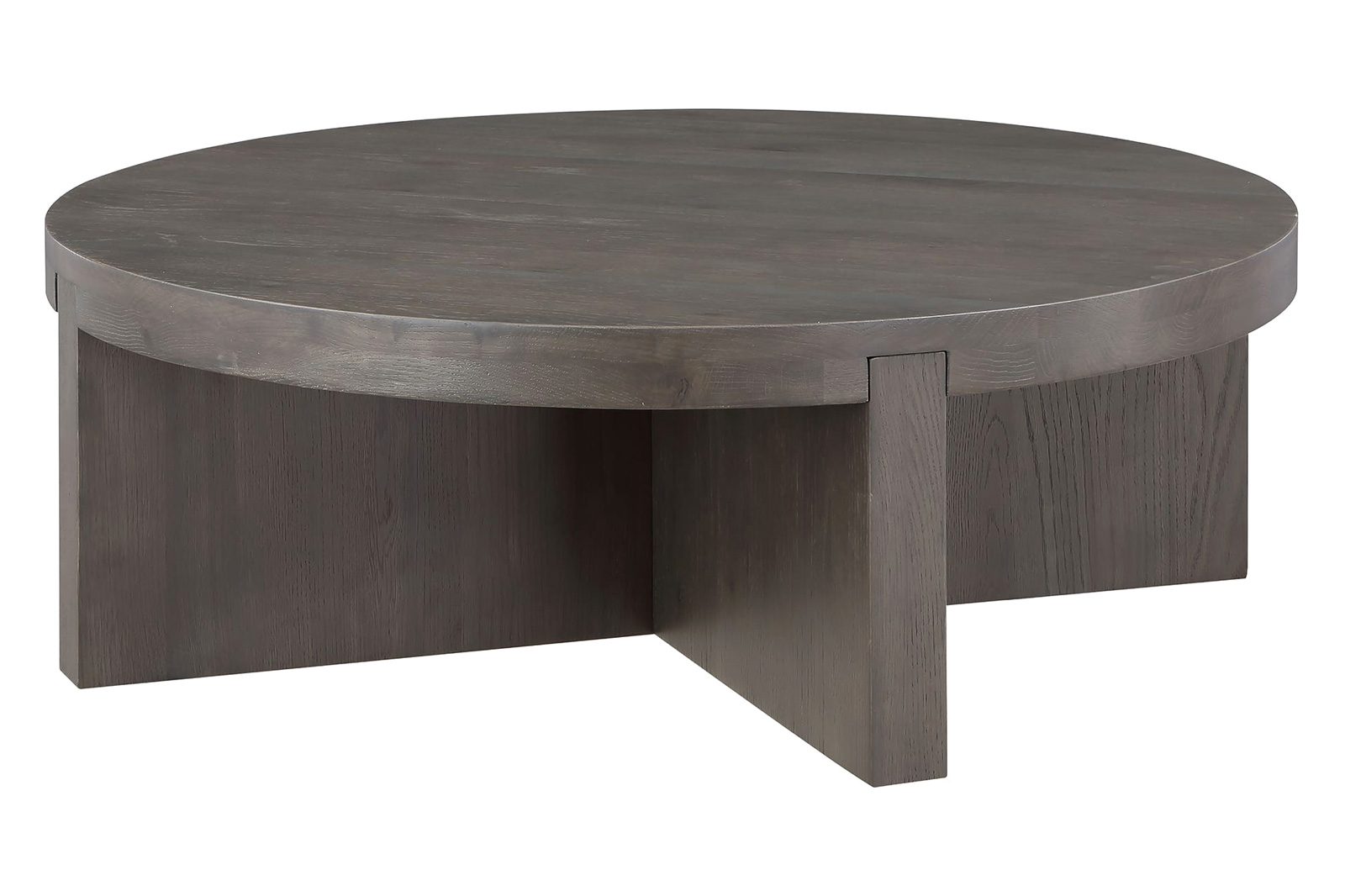 Moe's Folke Round Coffee Table - Dark Brown