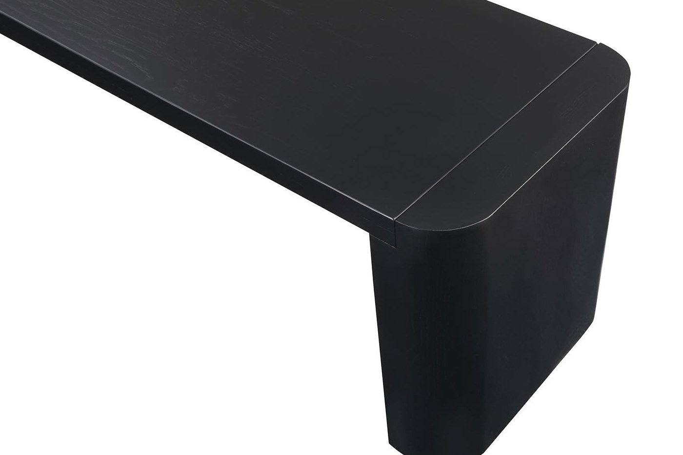 Moe's Post Dining Bench - Black, Small