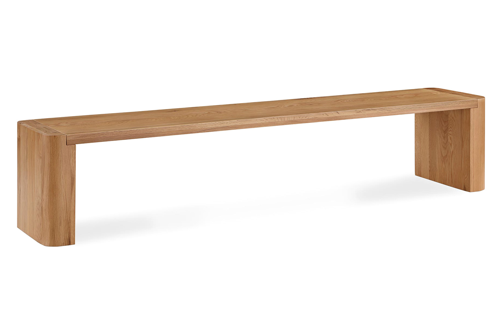 Moe's Post Dining Bench - Natural, Large