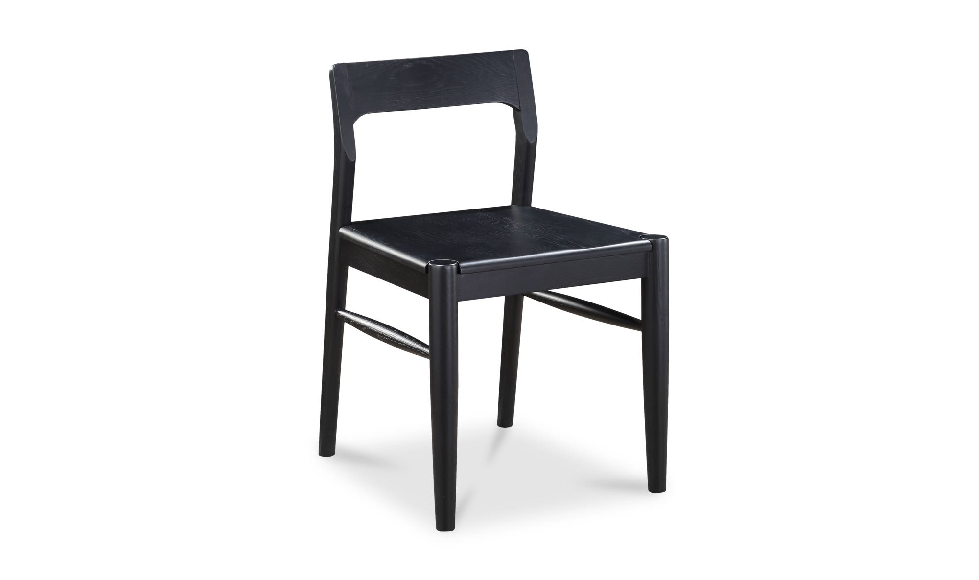 Moe's Owing Mid-Century Modern Dining Chair Set of 2 - Black