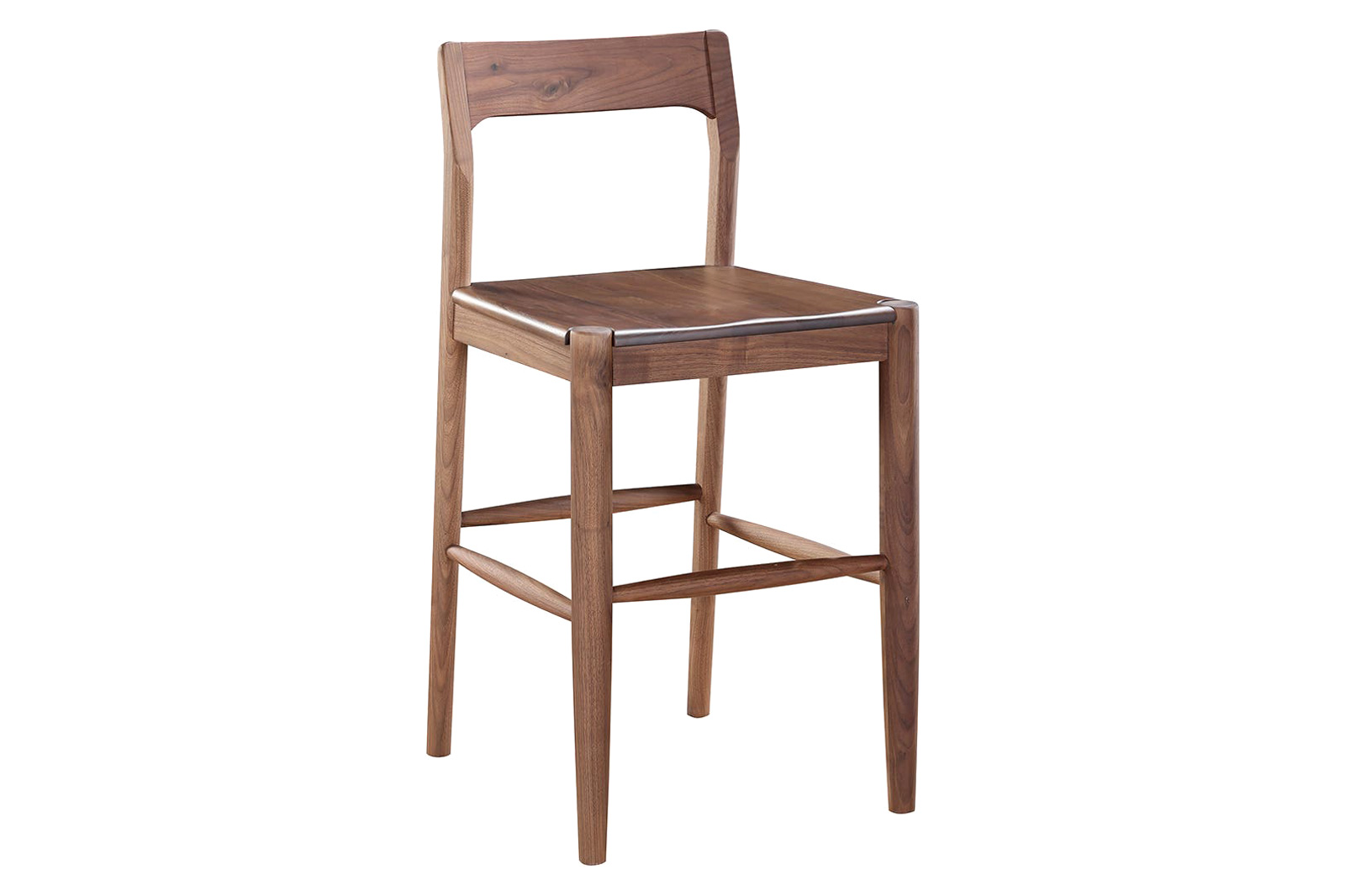 Moe's Owing Counter Stool - Walnut