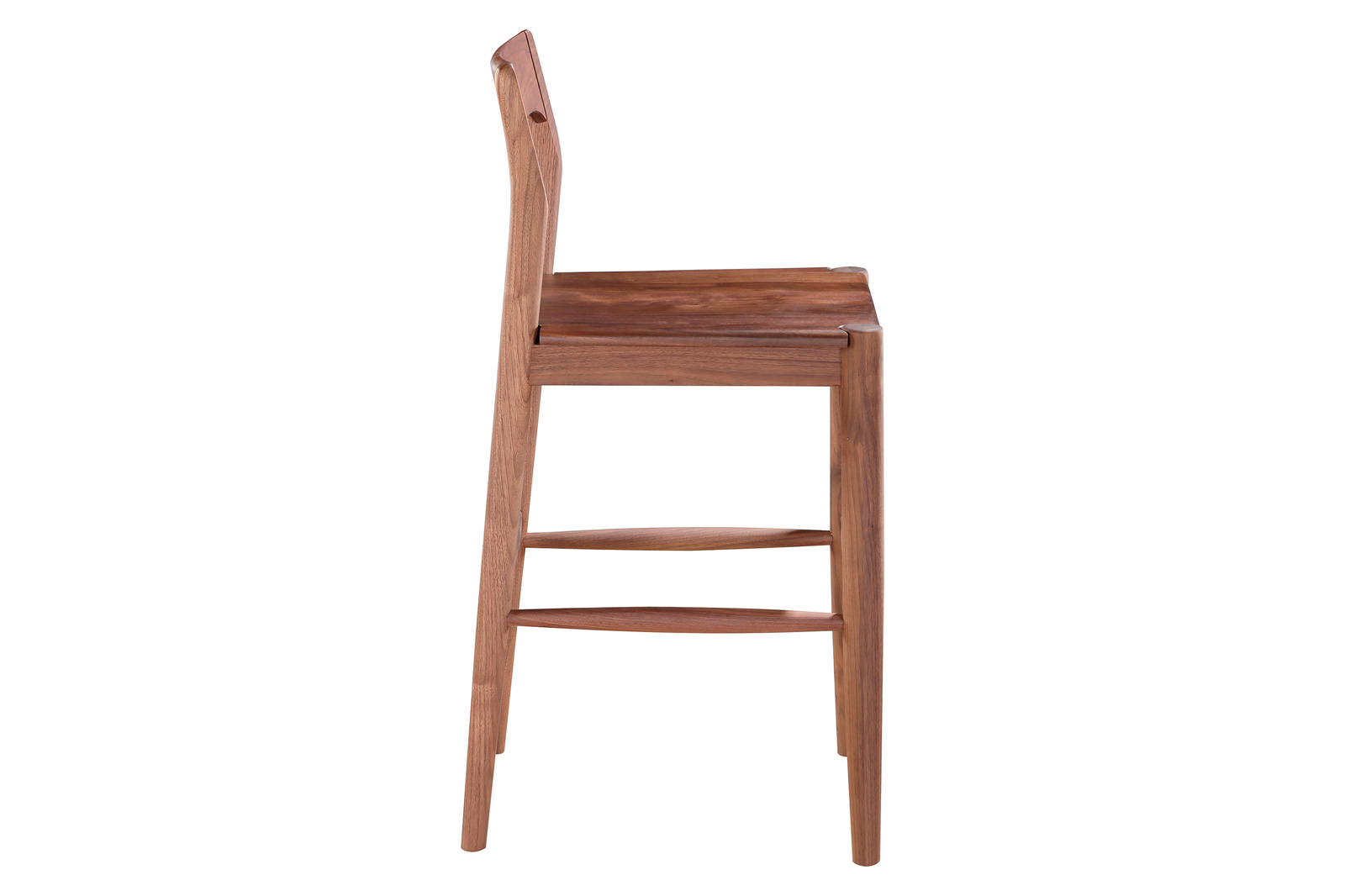 Moe's Owing Counter Stool - Walnut