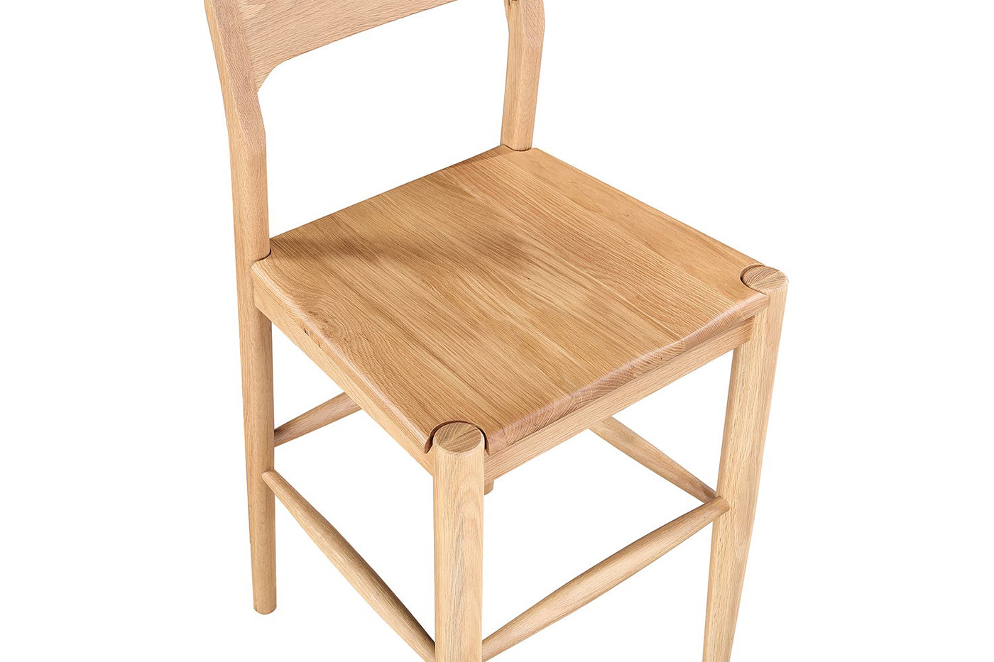 Moe's Owing Counter Stool - Natural Oak