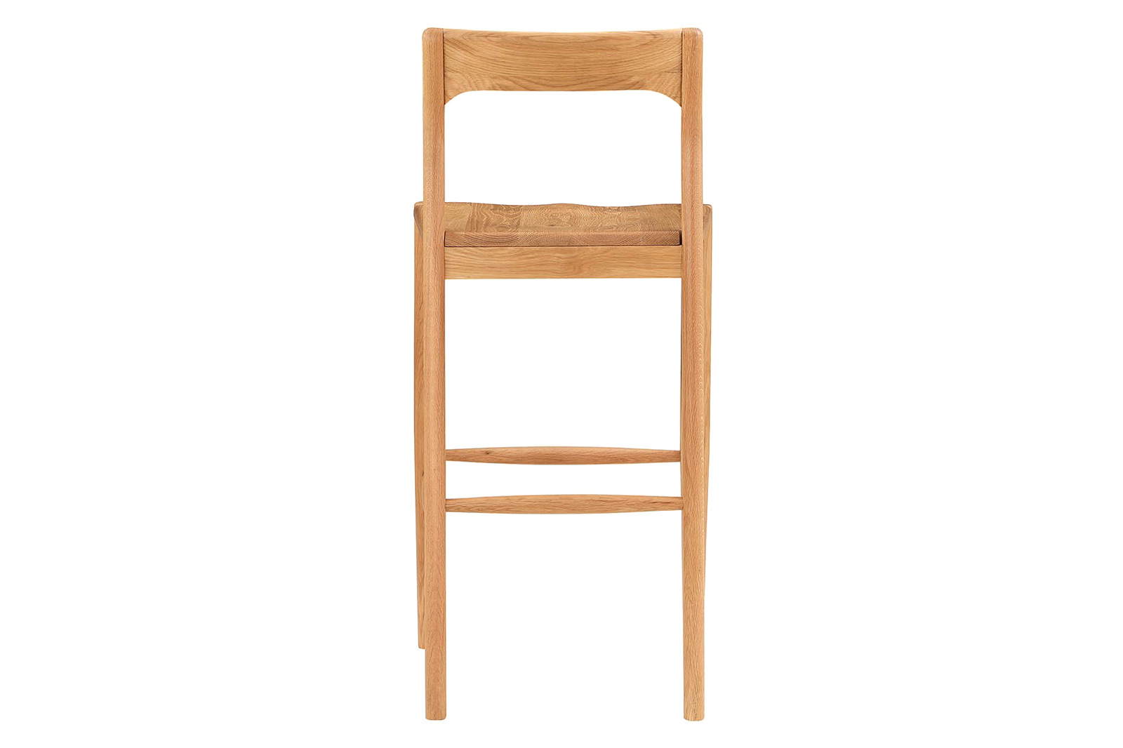 Moe's Owing Barstool - Natural Oak