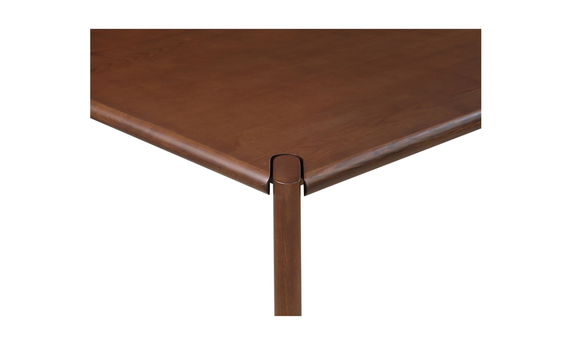 Moe's Daifuku Modern Rectangular Dining Table - Walnut Stained Ash, Large