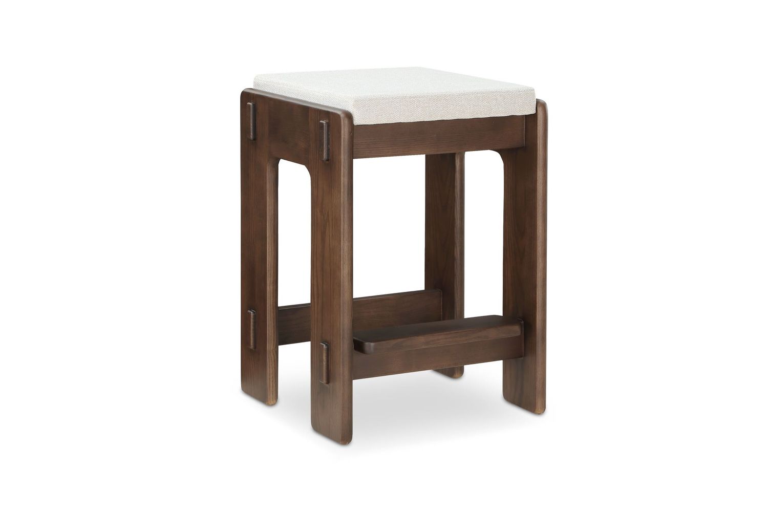 Moe's - Ashby Modern Counter Stool in Walnut Stained Ash