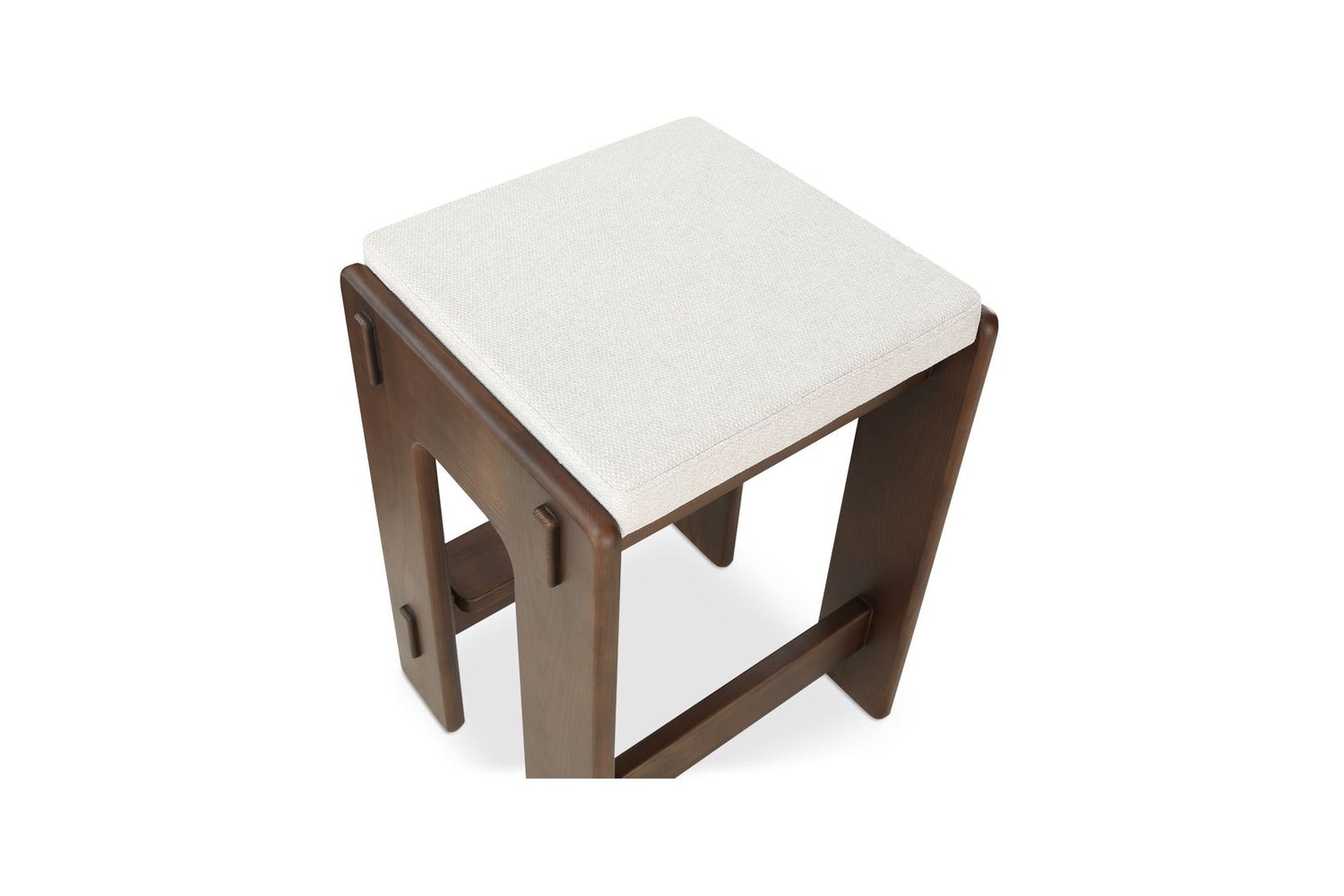 Moe's - Ashby Modern Counter Stool in Walnut Stained Ash